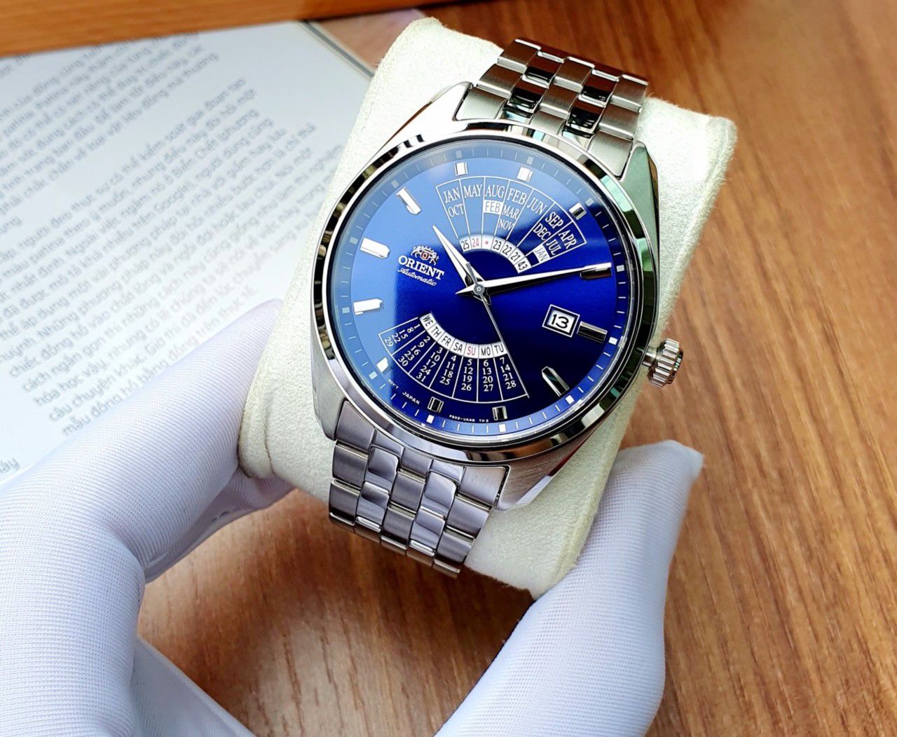 Orient Contemporary Calendário Plurianual RA-BA0003L10B Automático