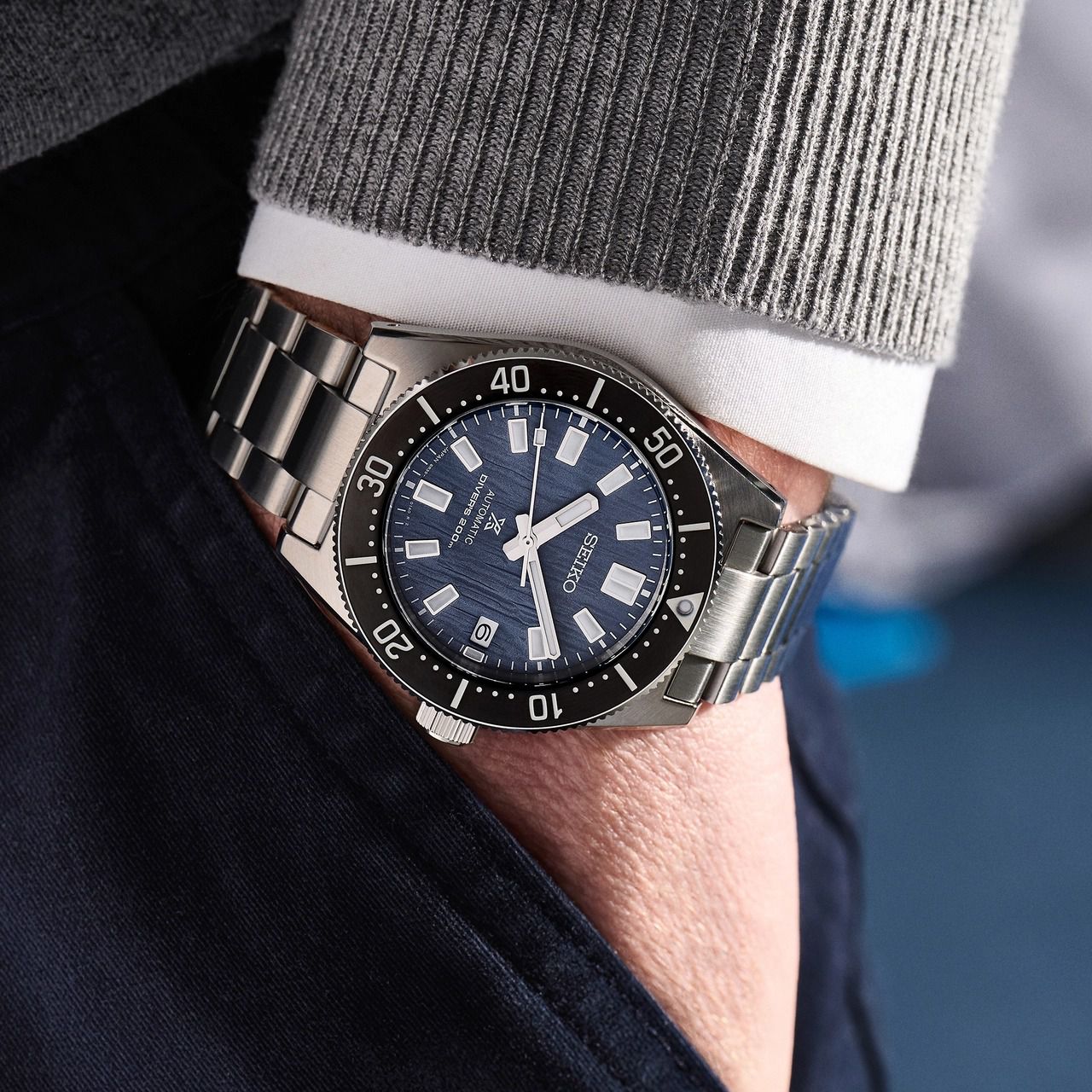 SEIKO腕時計 Relógio Seiko Prospex 62MAS Glacier SBDC165 / SPB297 Automático