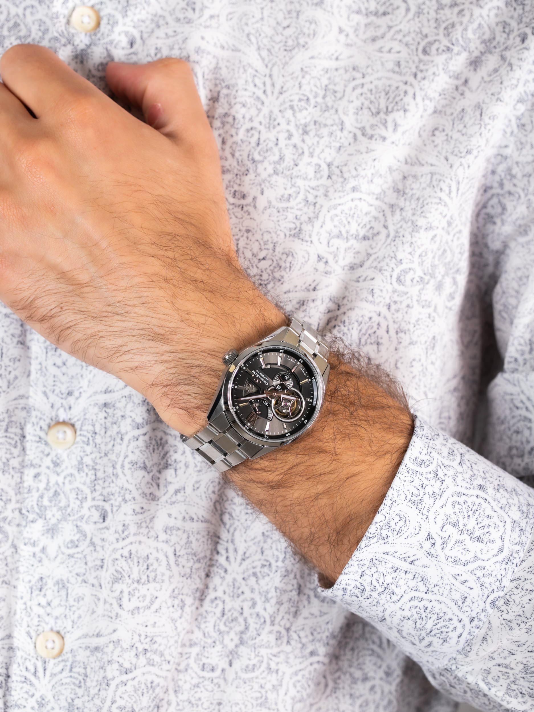 Orient Star Modern Skeleton RE-AV0004N00B Automático Safira