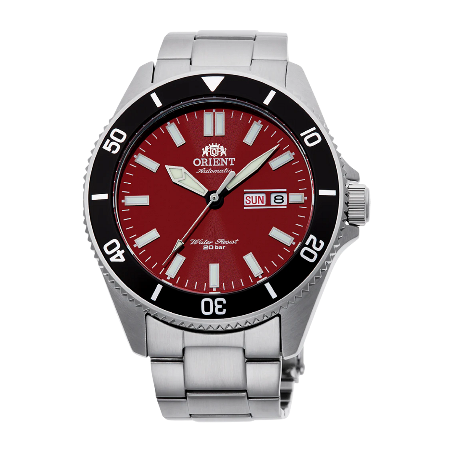 Orient Kanno Automático RA-AA0915R19B Mostrador Vermelho