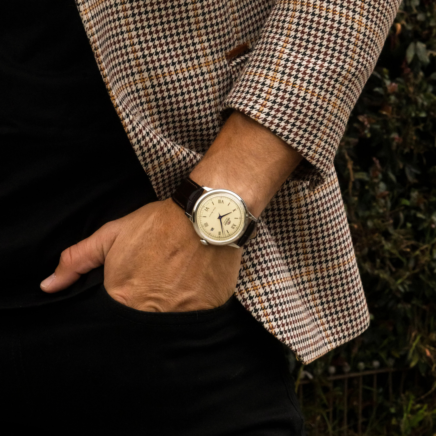 Relógio Orient TAC00009N0 Automático Clássico Champanhe