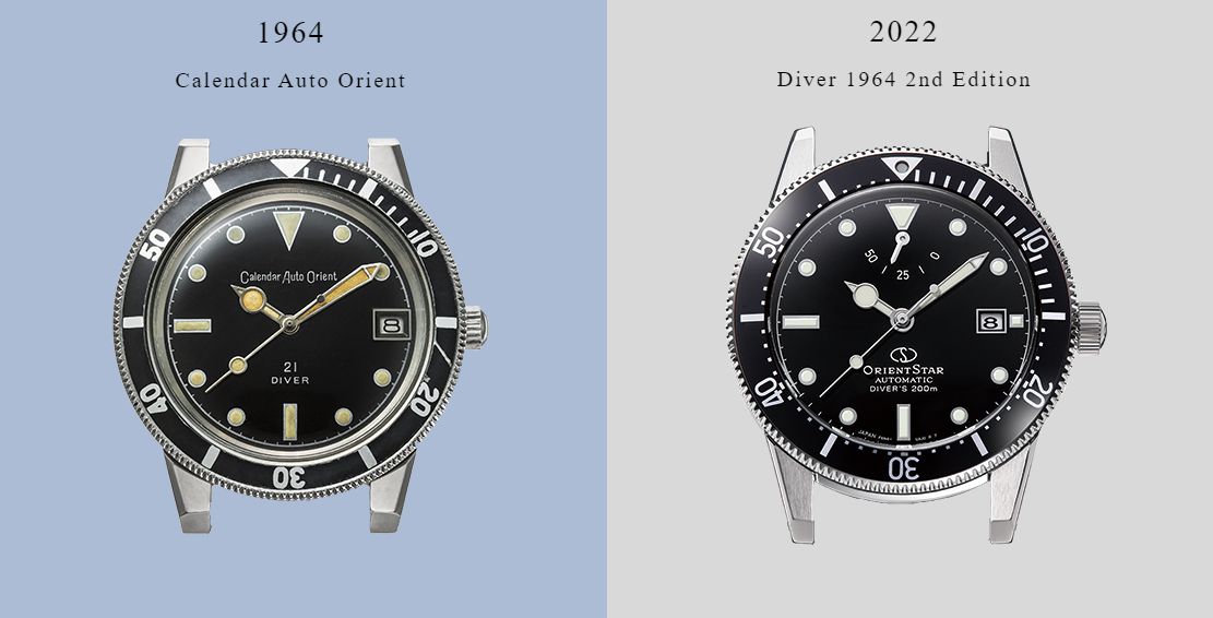 Orient Star Diver's 1964 RE-AU0602E00B Automático Verde