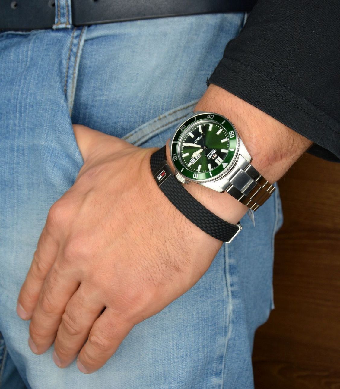 Orient Kanno Automático RA-AA0914E19B Mostrador Verde - Relojoaria