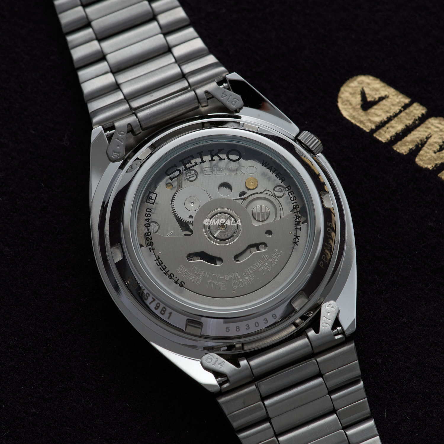 Relógio Seiko 5 SNXS79 Automático 37 mm Calibre 7S26 - Relojoaria