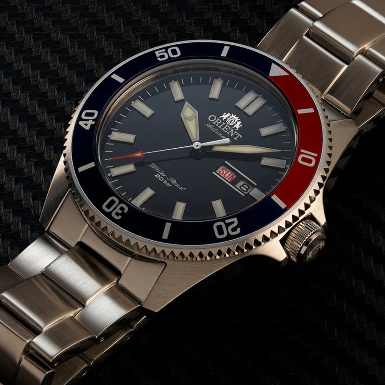 Orient Kanno Automático RA-AA0912B19B Mostrador Azul - Relojoaria