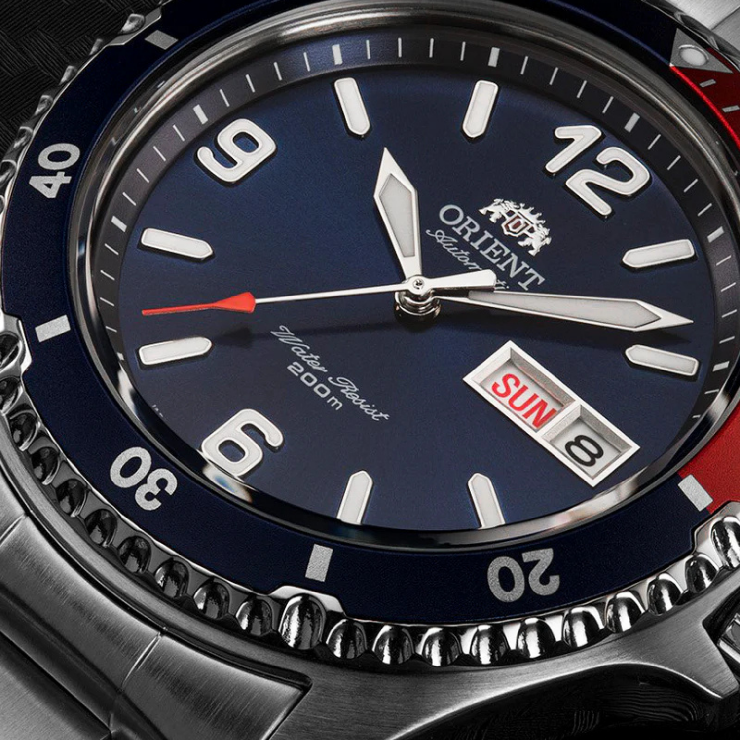Orient Mako FAA02009D9 Automático Diver Azul - Relojoaria Impala
