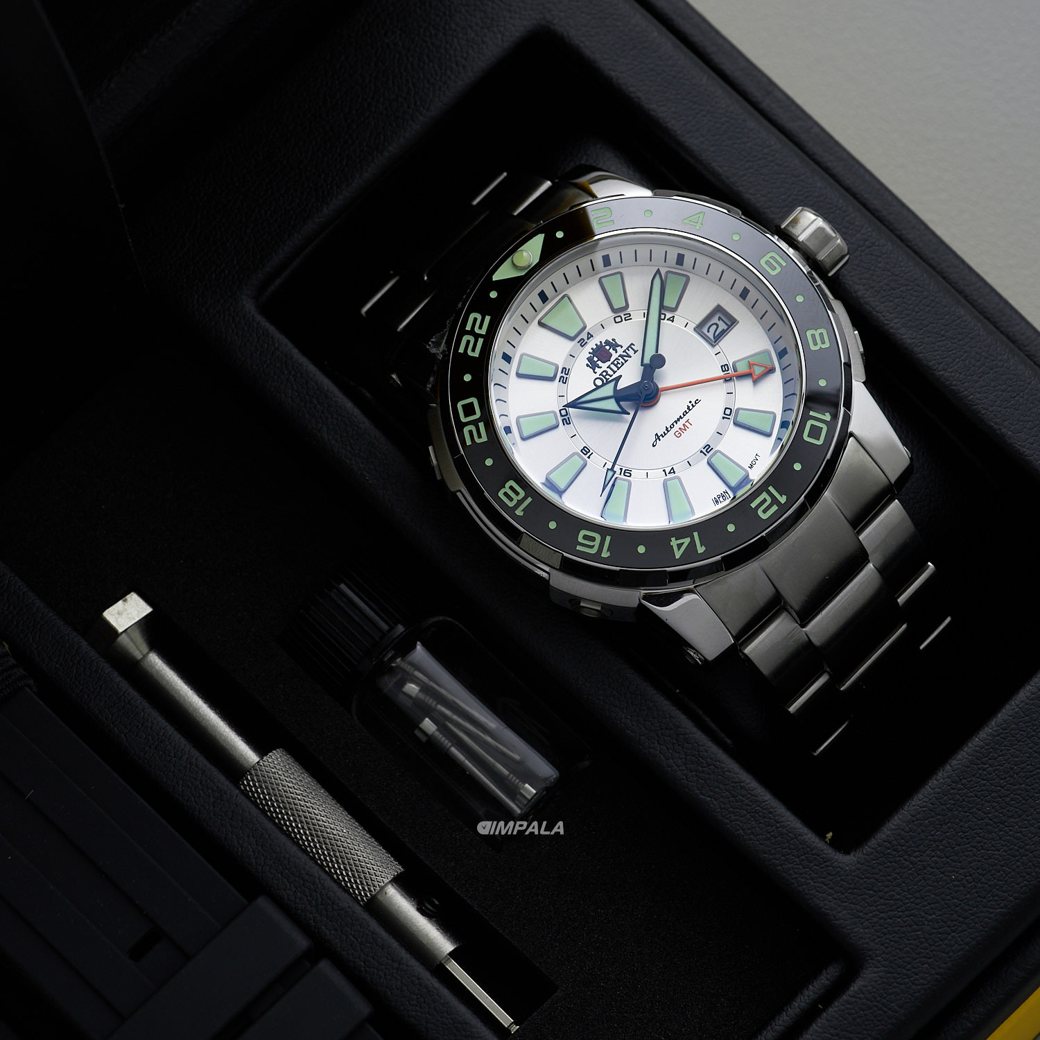 Orient Poseidon GMT - Relojoaria Impala - Desde 1974 no ramo