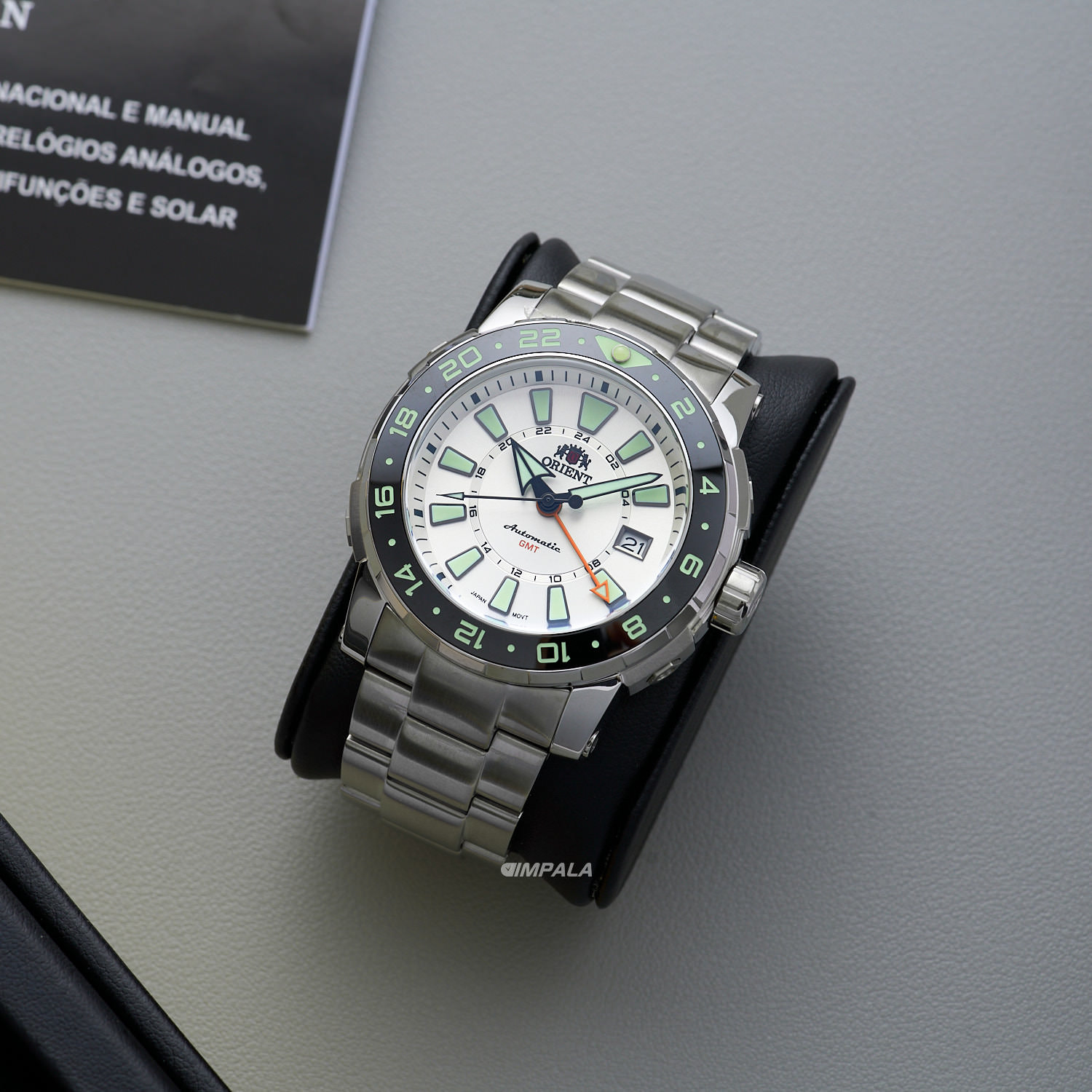 Orient Poseidon GMT - Relojoaria Impala - Desde 1974 no ramo
