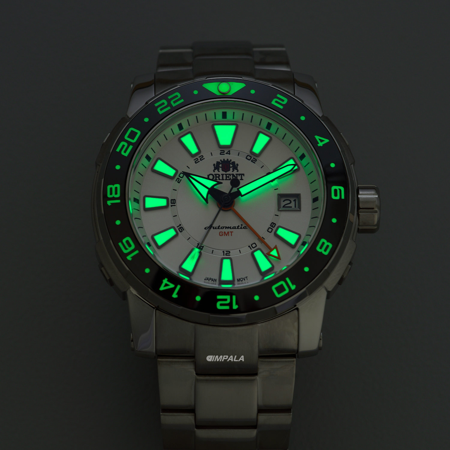 THE ONE - POSEIDON チェミンソク Orient Poseidon GMT - Relojoaria Impala - Desde 1974 no ramo