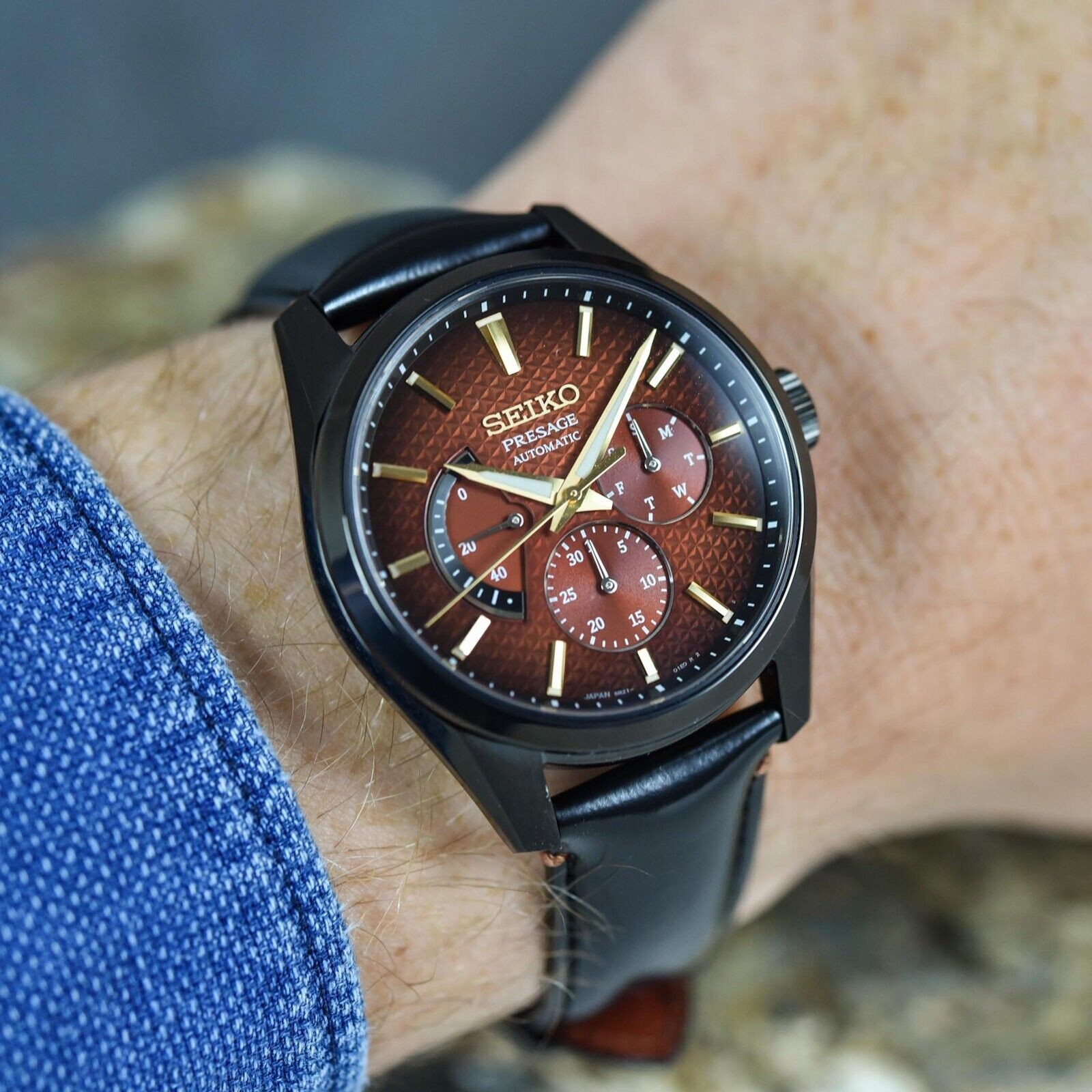 Relógio Seiko Presage Sharp Edged Kabuki SPB329 / SARW063