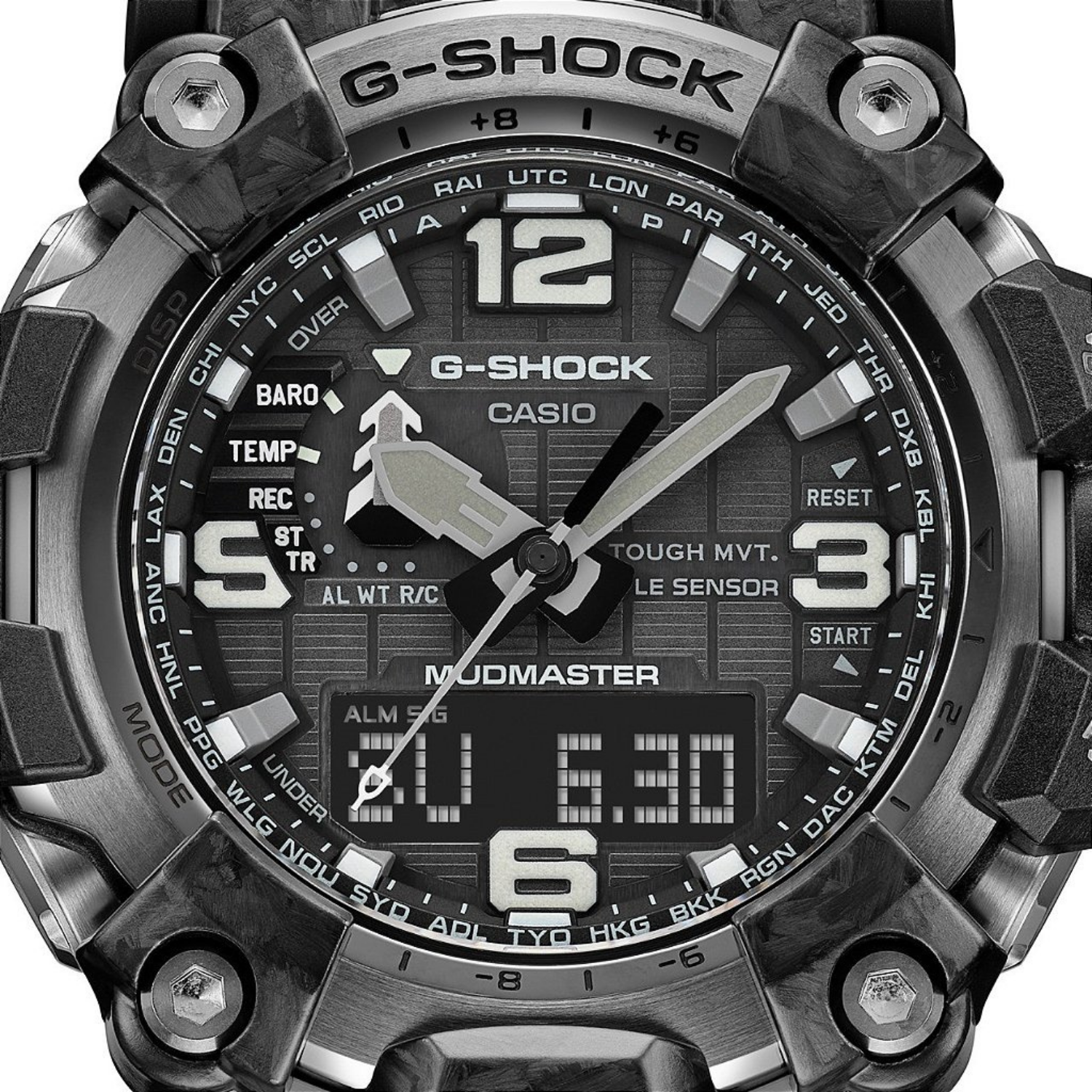 Casio G-SHOCK GWG-2000-1A1DR MUDMASTER – Resistência Extrema