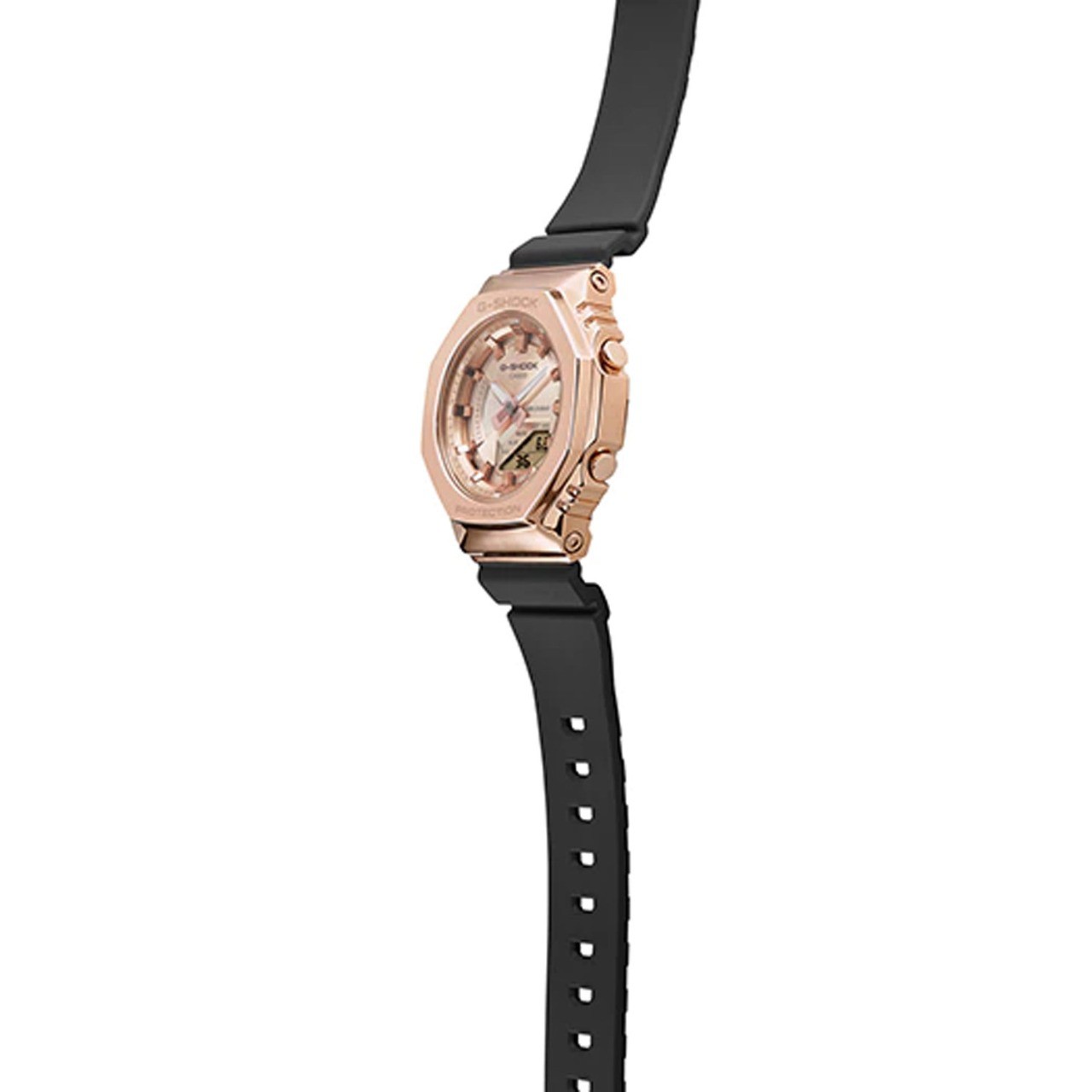 G-SHOCK GM-S2100PG-1A4DR Rosé – Luxo Metálico Compacto e 200M