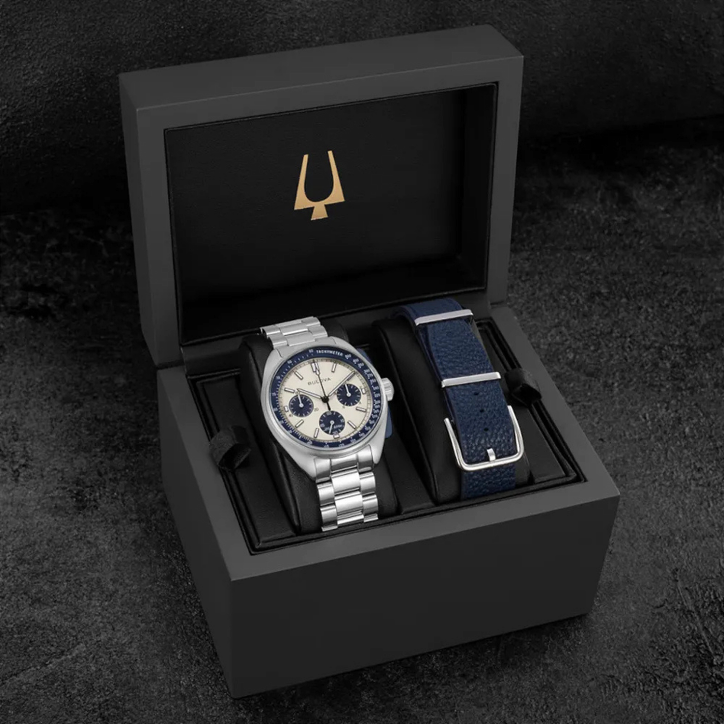 Relógio Bulova Moon Precisionist Lunar Pilot 98K112 - Relojoaria