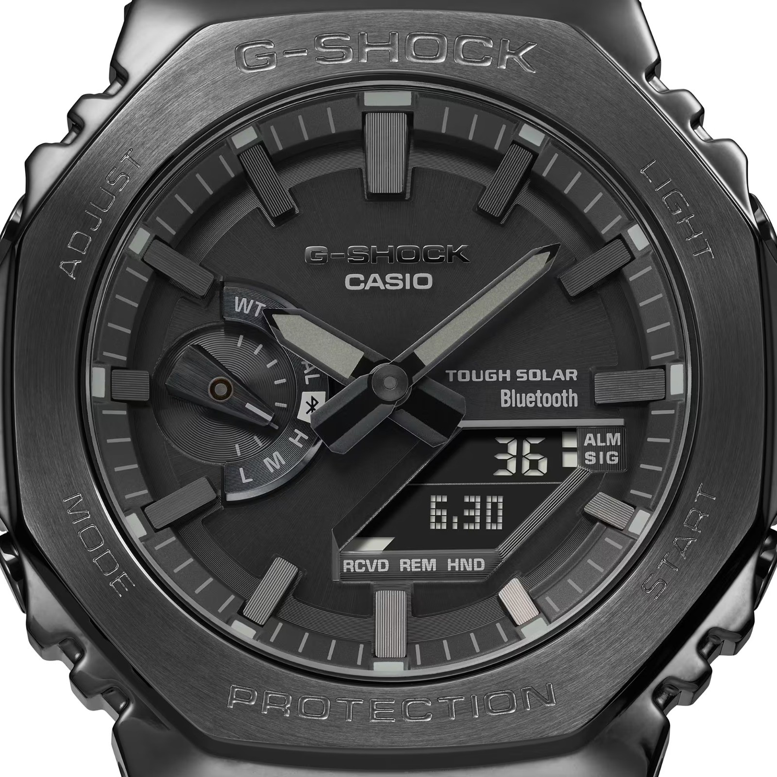 G-Shock GM-B2100BD-1ADR Full Metal Black Bluetooth 200M