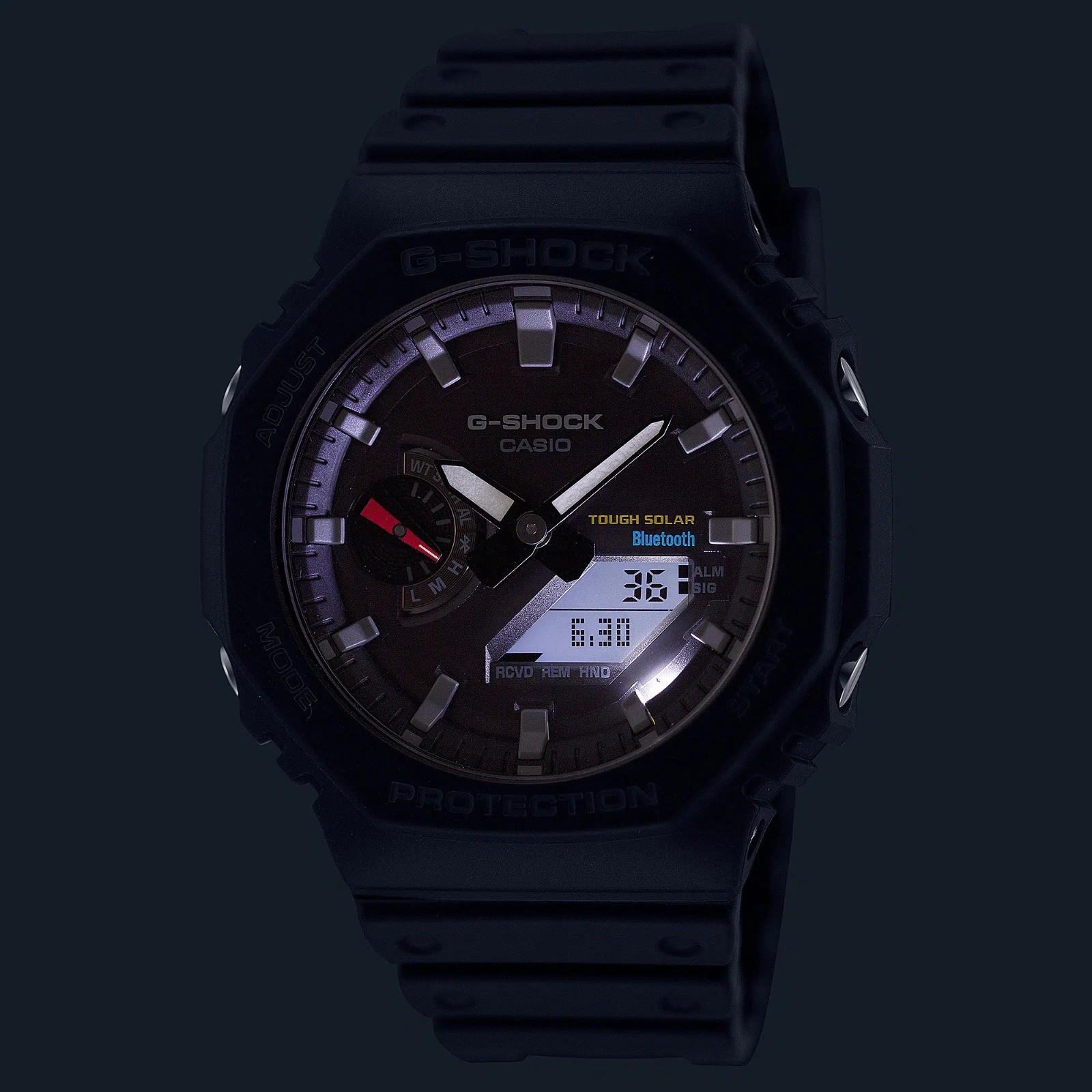 G-SHOCK GA-B2100-2ADR – Tough Solar, Bluetooth e 200m de