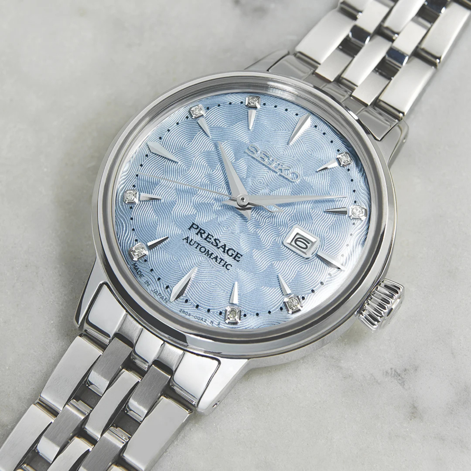 ザレチノタイム Relógio Seiko Presage Cocktail Time Skydiving SRE007 Automático