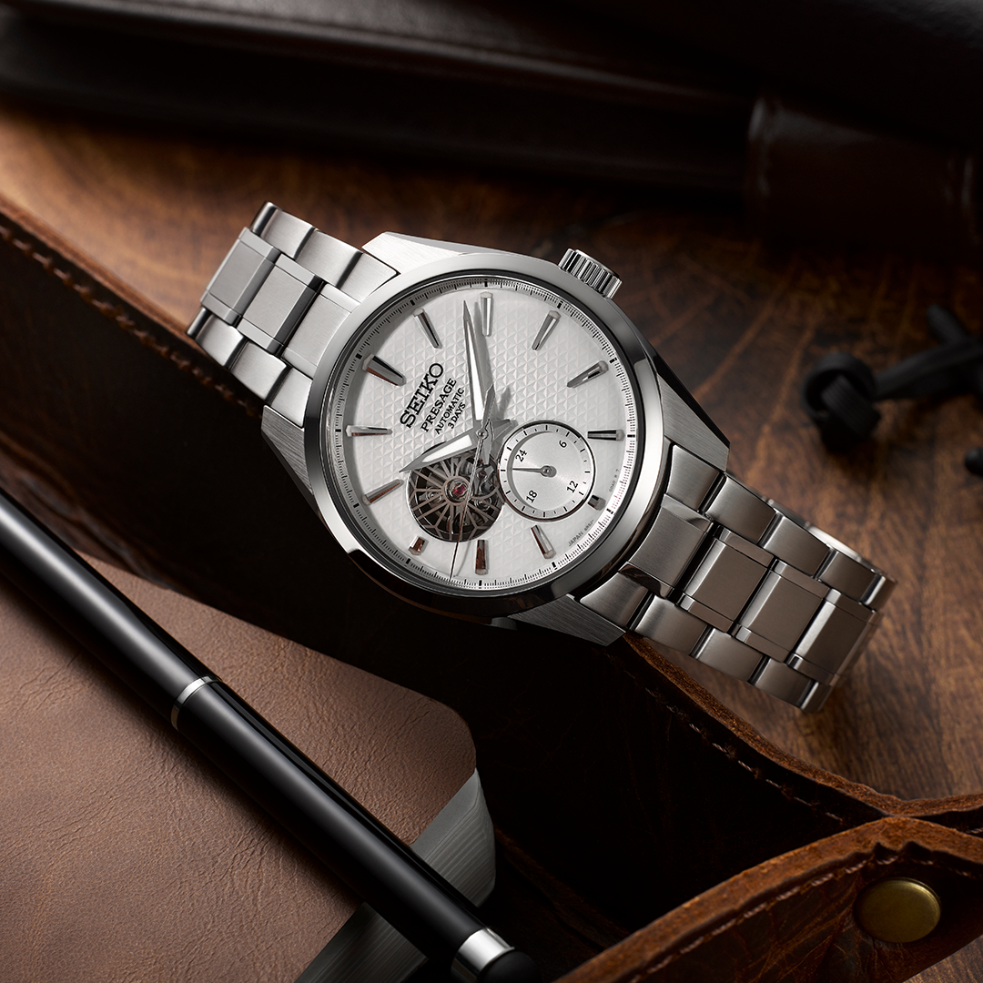 Relógio Seiko Presage Sharp Edged Shironeri 3 Days SPB415