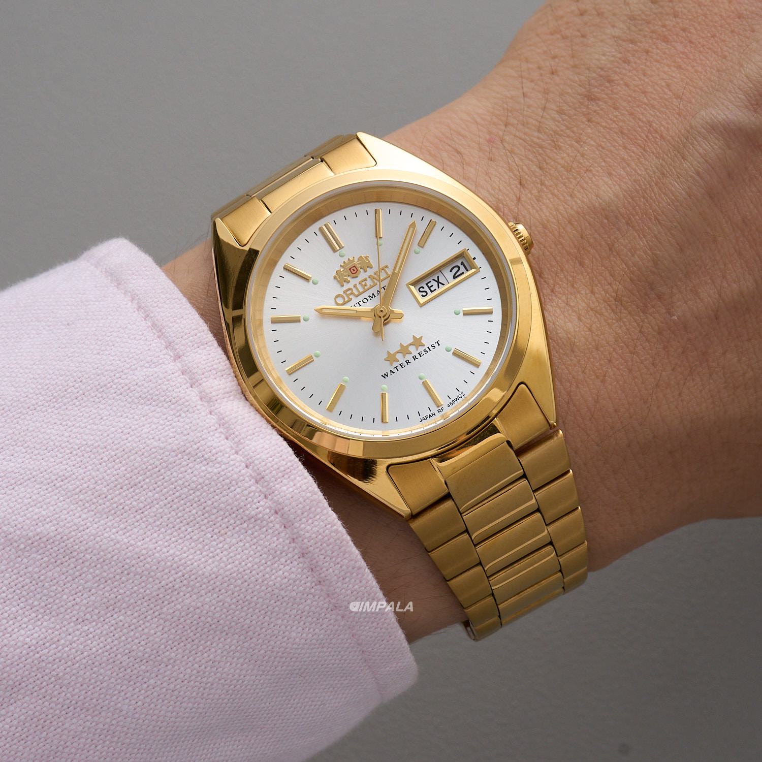 Orient 3 Stars 469WC2F B1KX Branco Automático - Relojoaria Impala