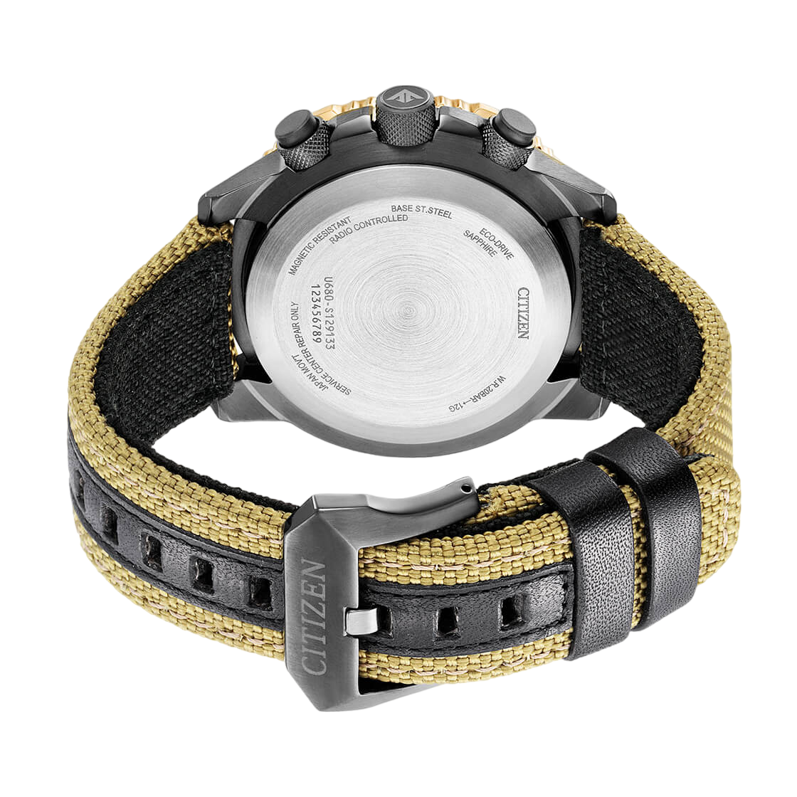 Citizen Skyhawk JY8074-11X Verde Eco-Drive 200M - Relojoaria