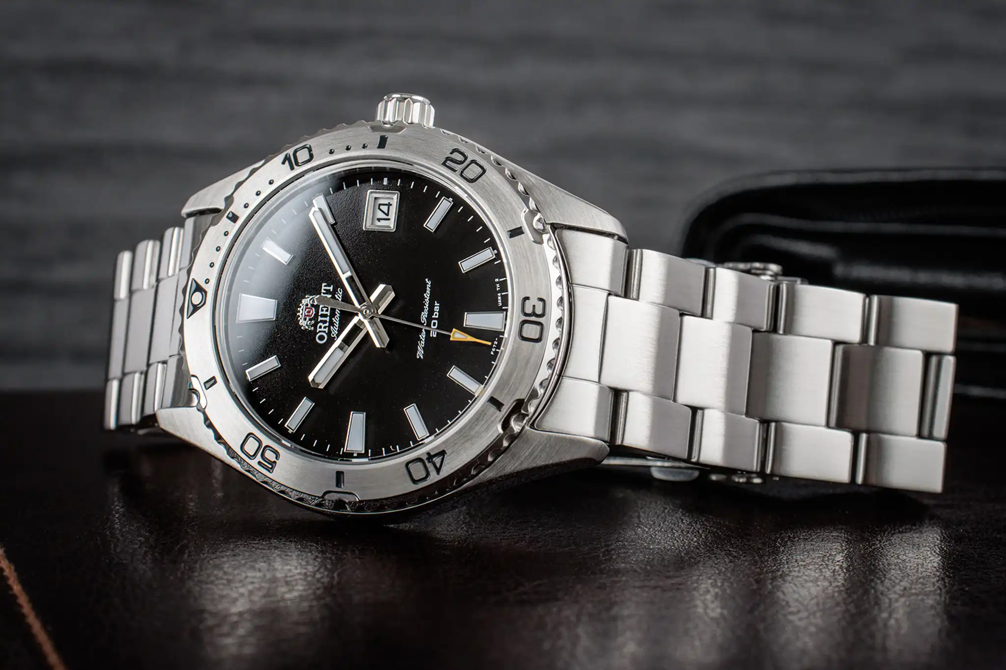 Orient Mako 40 Automático RA-AC0Q01B30B Safira 200m - Relojoaria