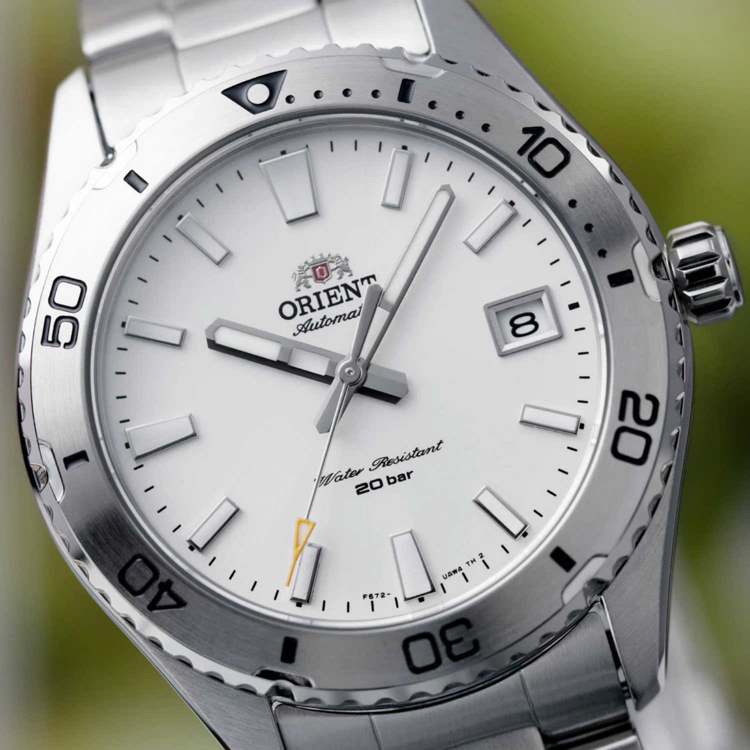 Orient Mako 40 Automático RA-AC0Q03S10B Safira 200m - Relojoaria