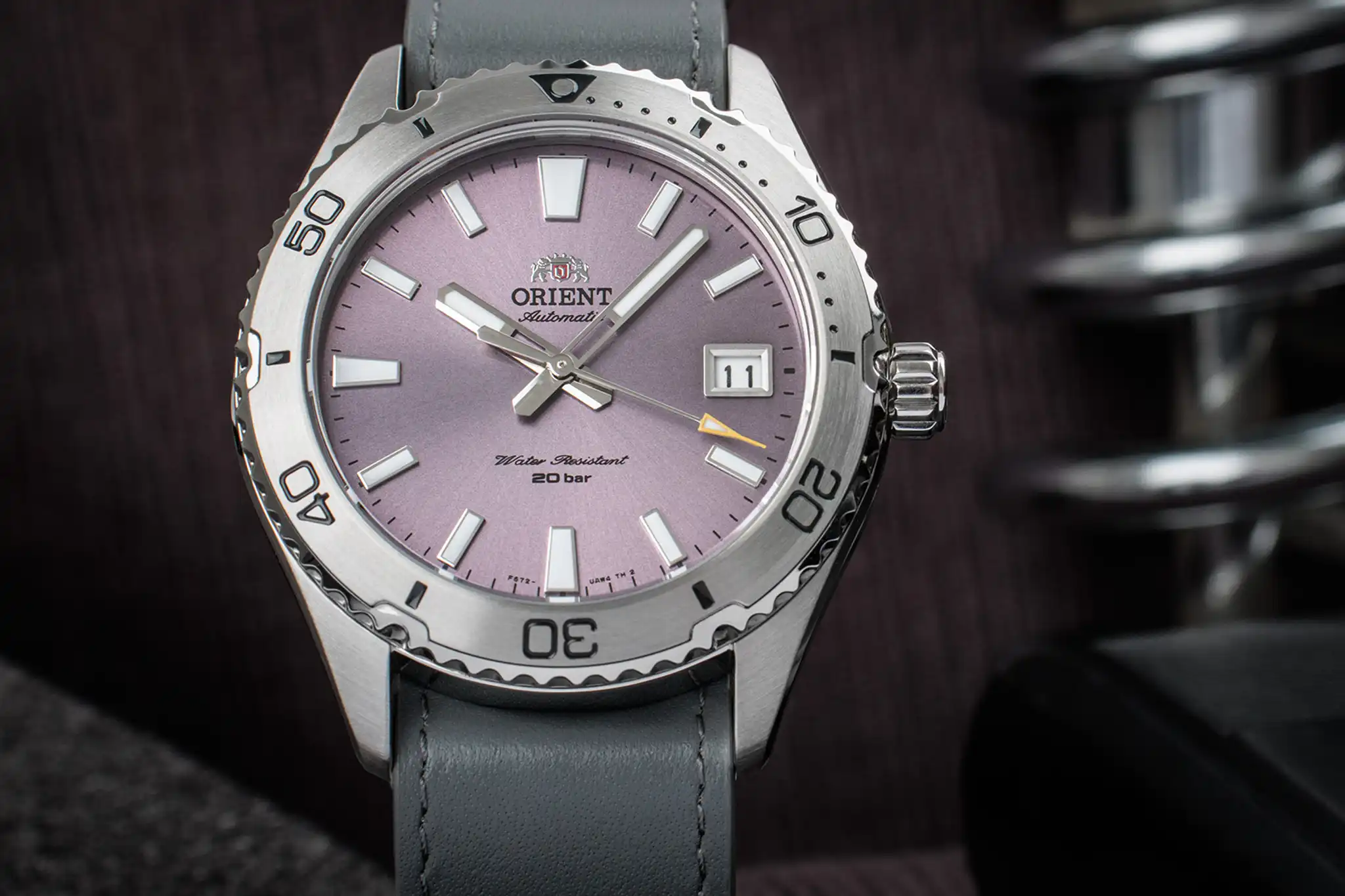 Orient Mako 40 Automático RA-AC0Q07V30B Safira 200m - Relojoaria