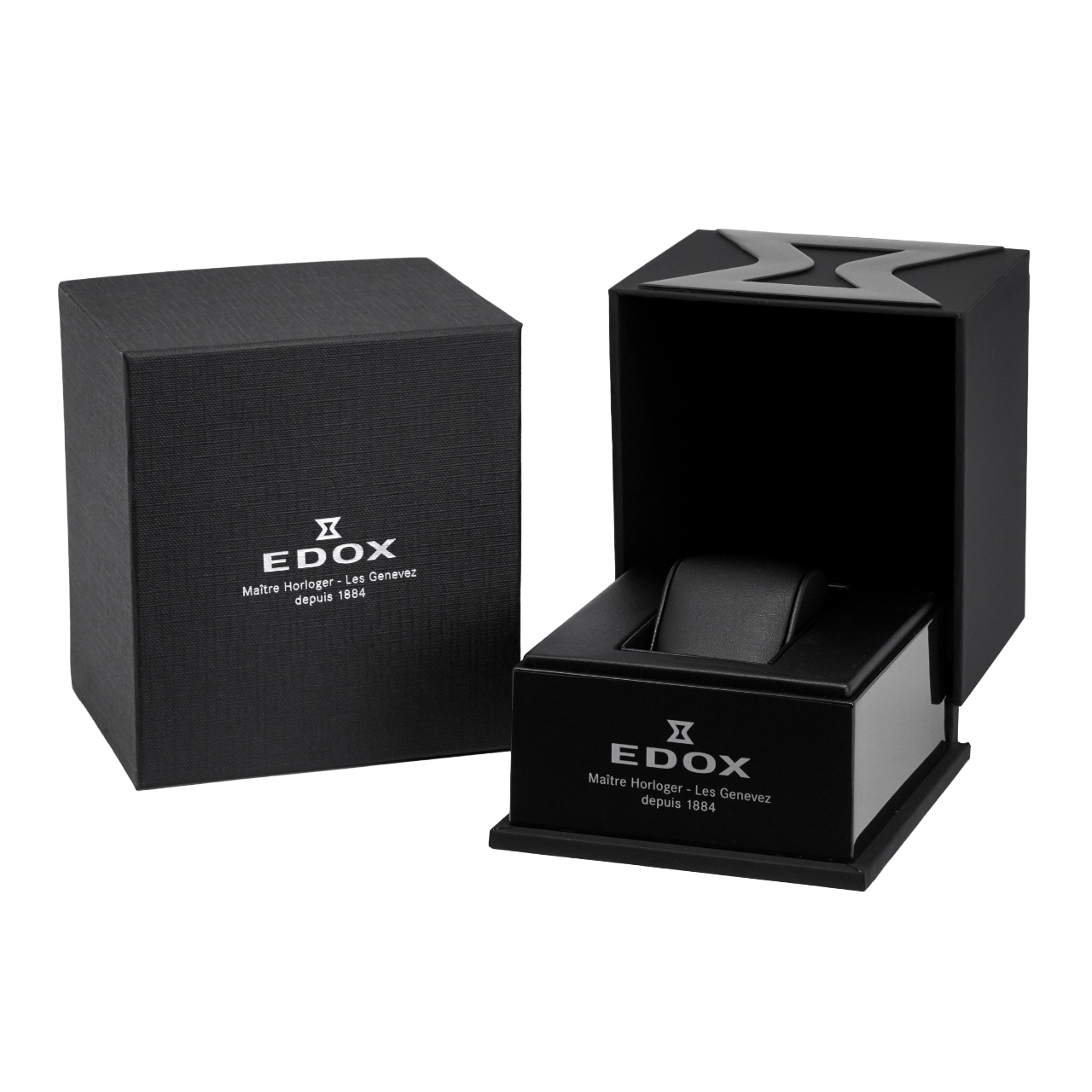 Edox Delfin Automático Esqueletizado 200m Safira Aço Inoxidável