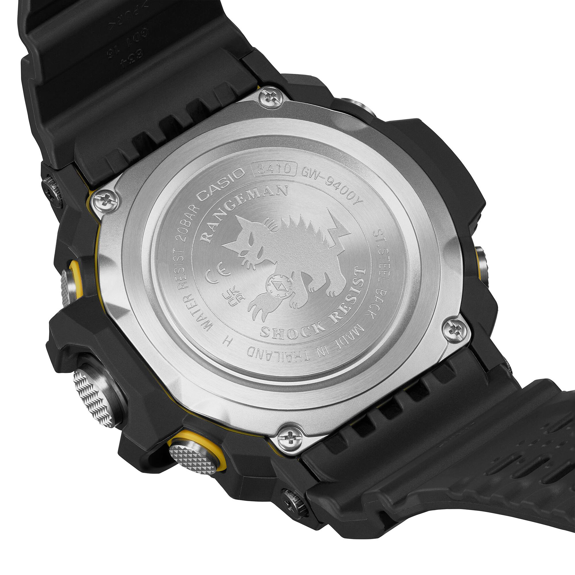 腕時計 CASIO G-SHOCK MASTER OF G LAND RANGEMAN G-SHOCK Rangeman GW-9400-1DR Master of G Preto - Relojoaria Impala