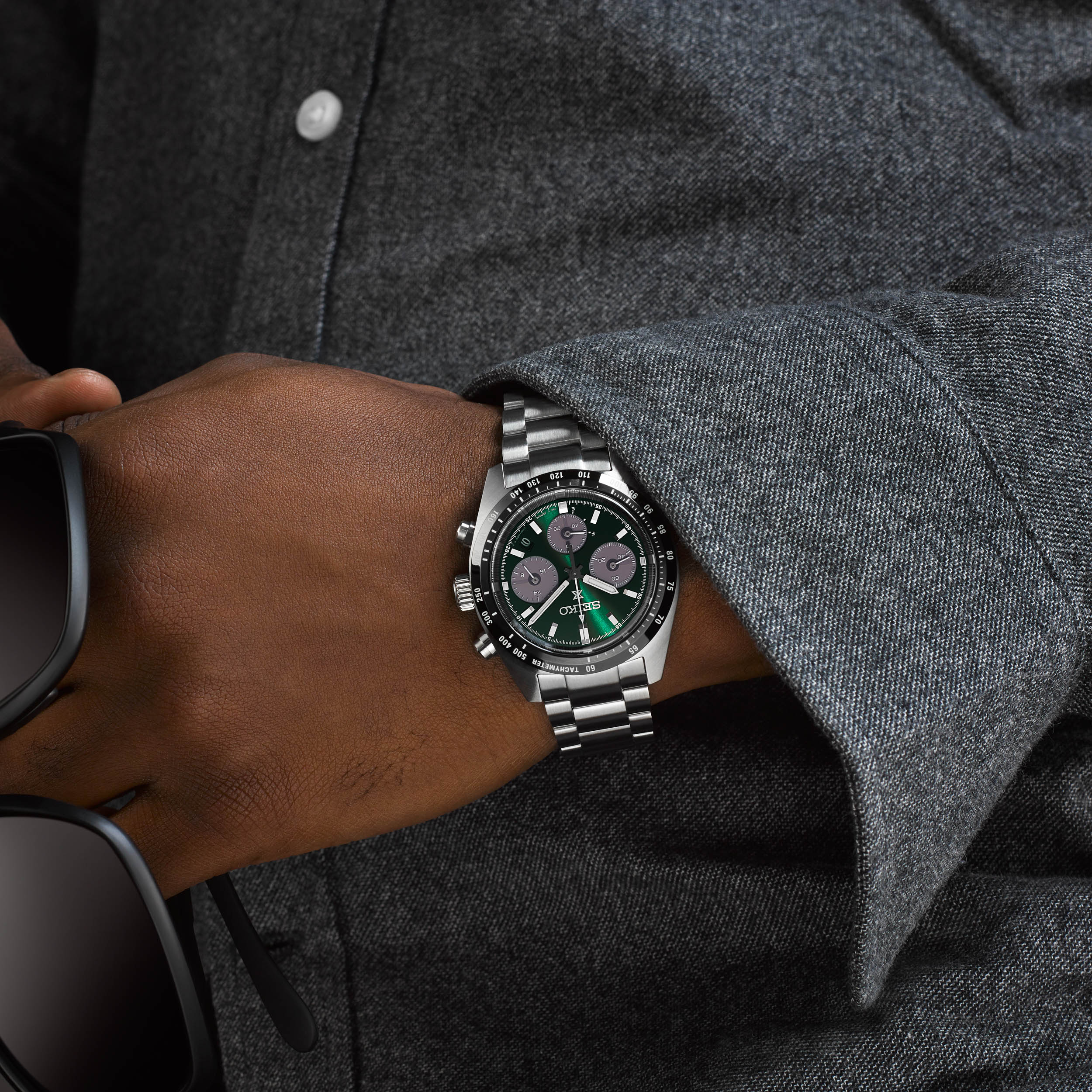 Relógio Seiko Prospex SpeedTimer Solar SSC933 - Relojoaria Impala