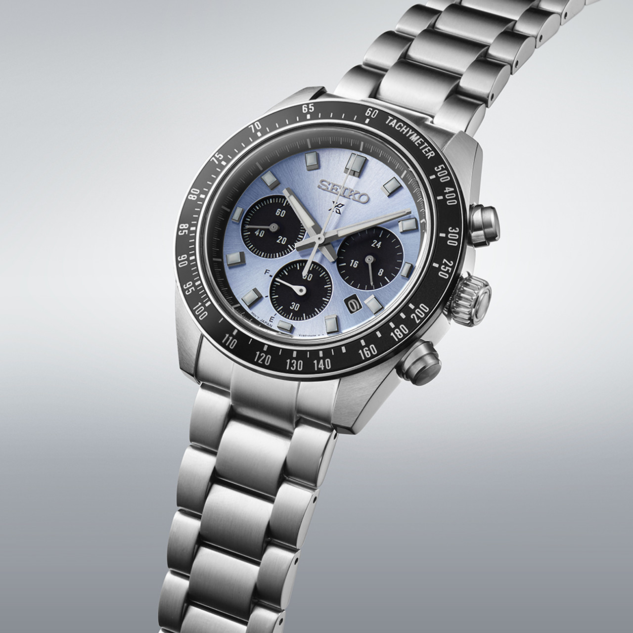 Relógio Seiko Prospex SpeedTimer Solar SSC935 Azul Safira
