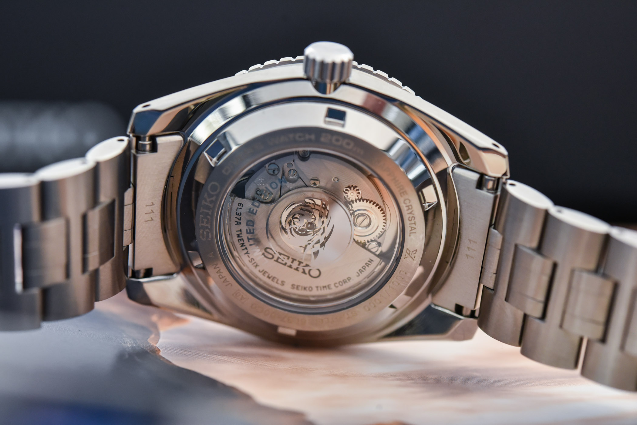 Seiko Marinemaster SJE097 1965 Heritage Diver 200M - Relojoaria