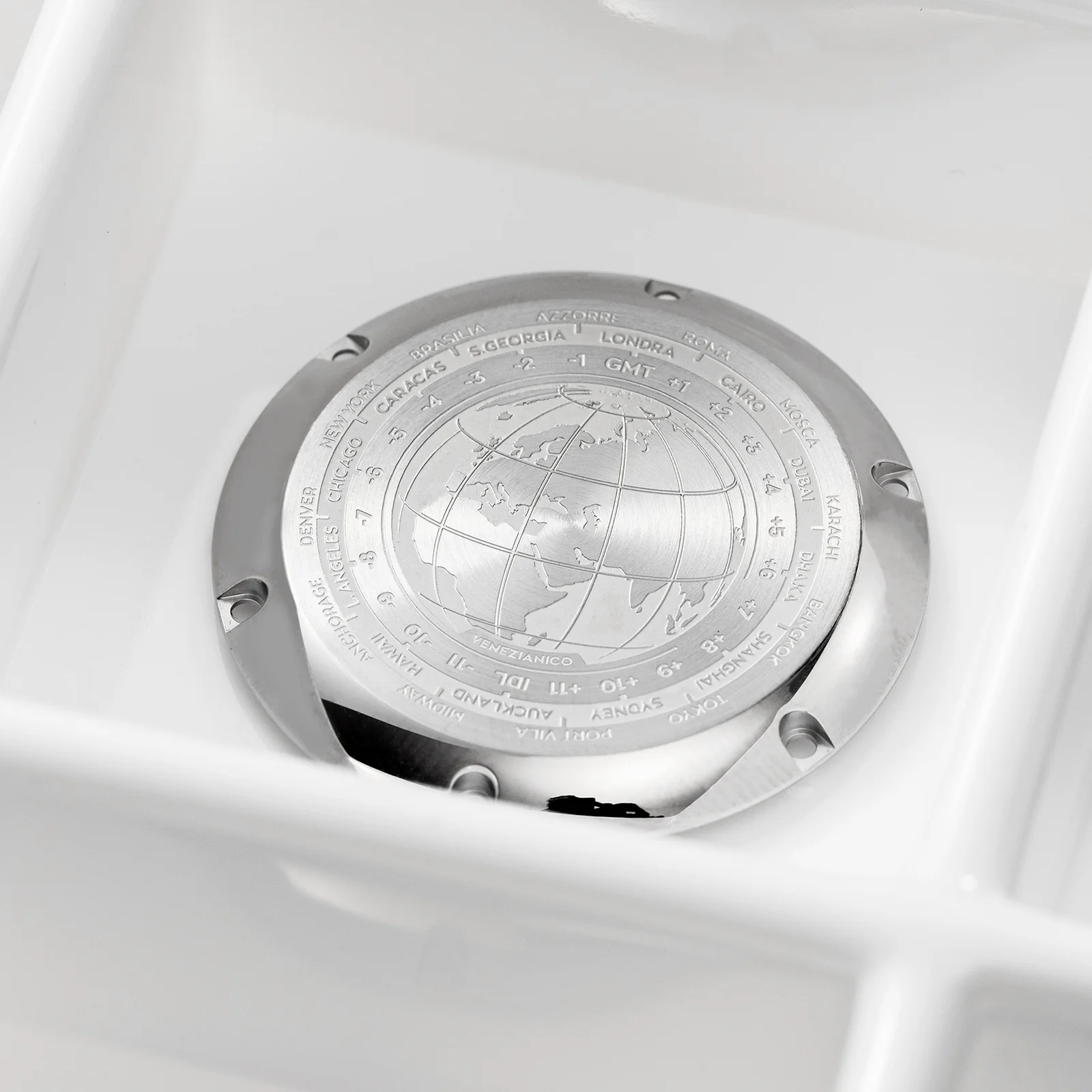 Relógio Venezianico Nereide GMT 39 Cielo Turquesa Automático 200m