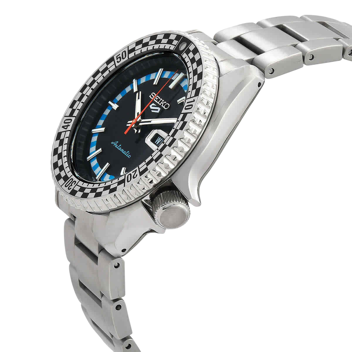 Relógio Seiko 5 Sport SRPK67 Edição Especial Checker Flag