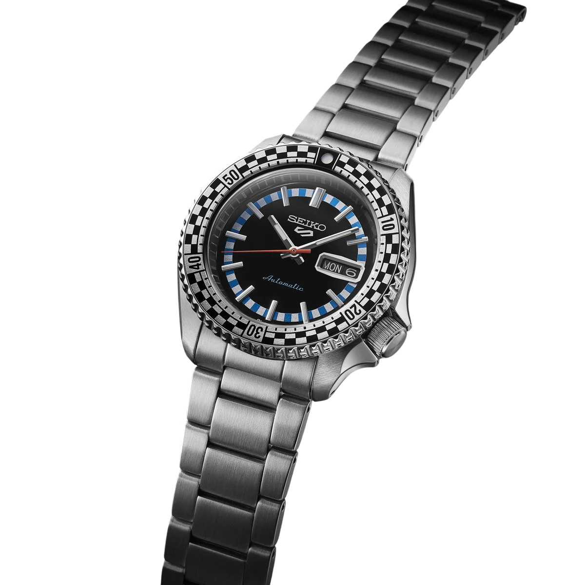 Relógio Seiko 5 Sport SRPK67 Edição Especial Checker Flag