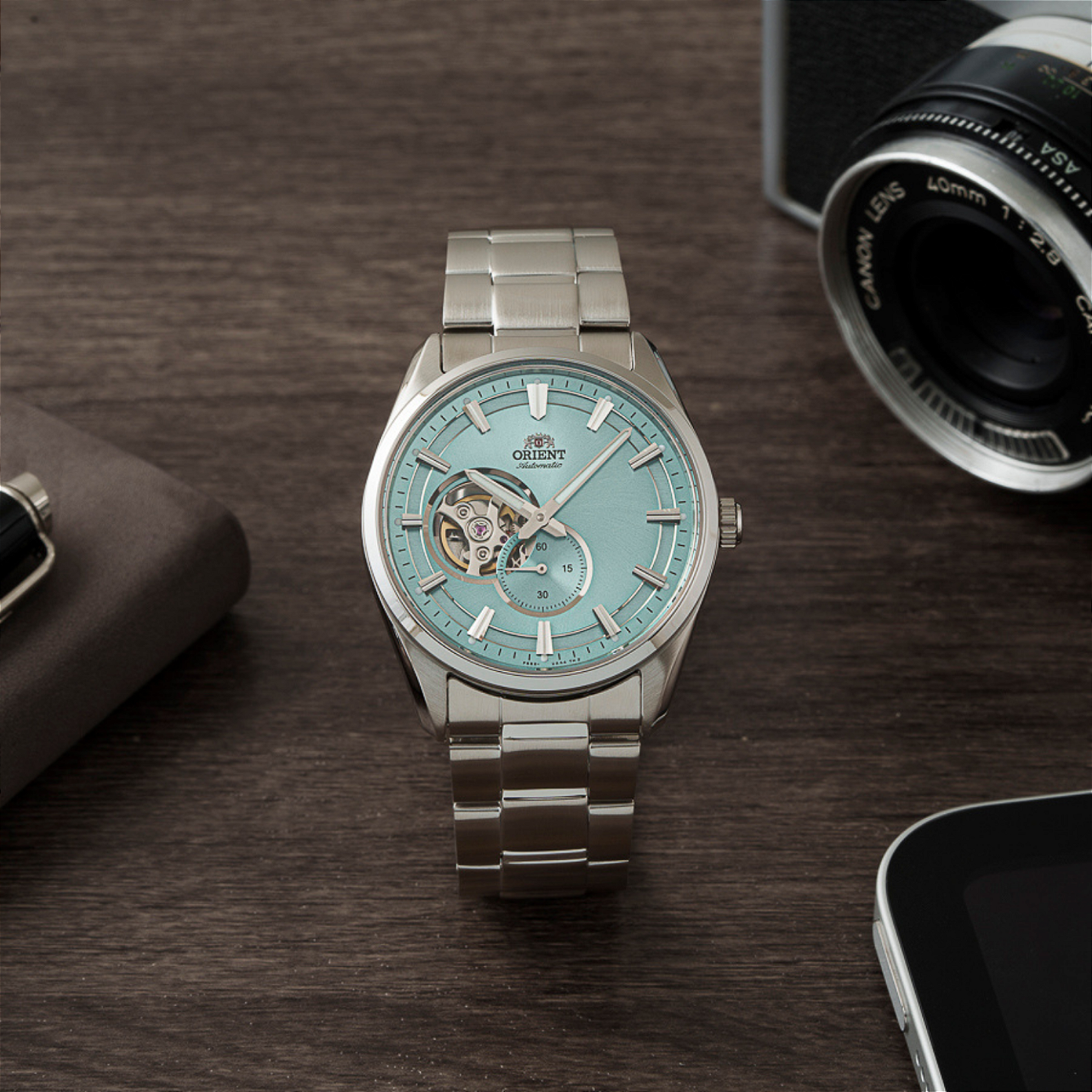 Relógio Orient Contemporary RA-AR0009L10B Open Heart Automático