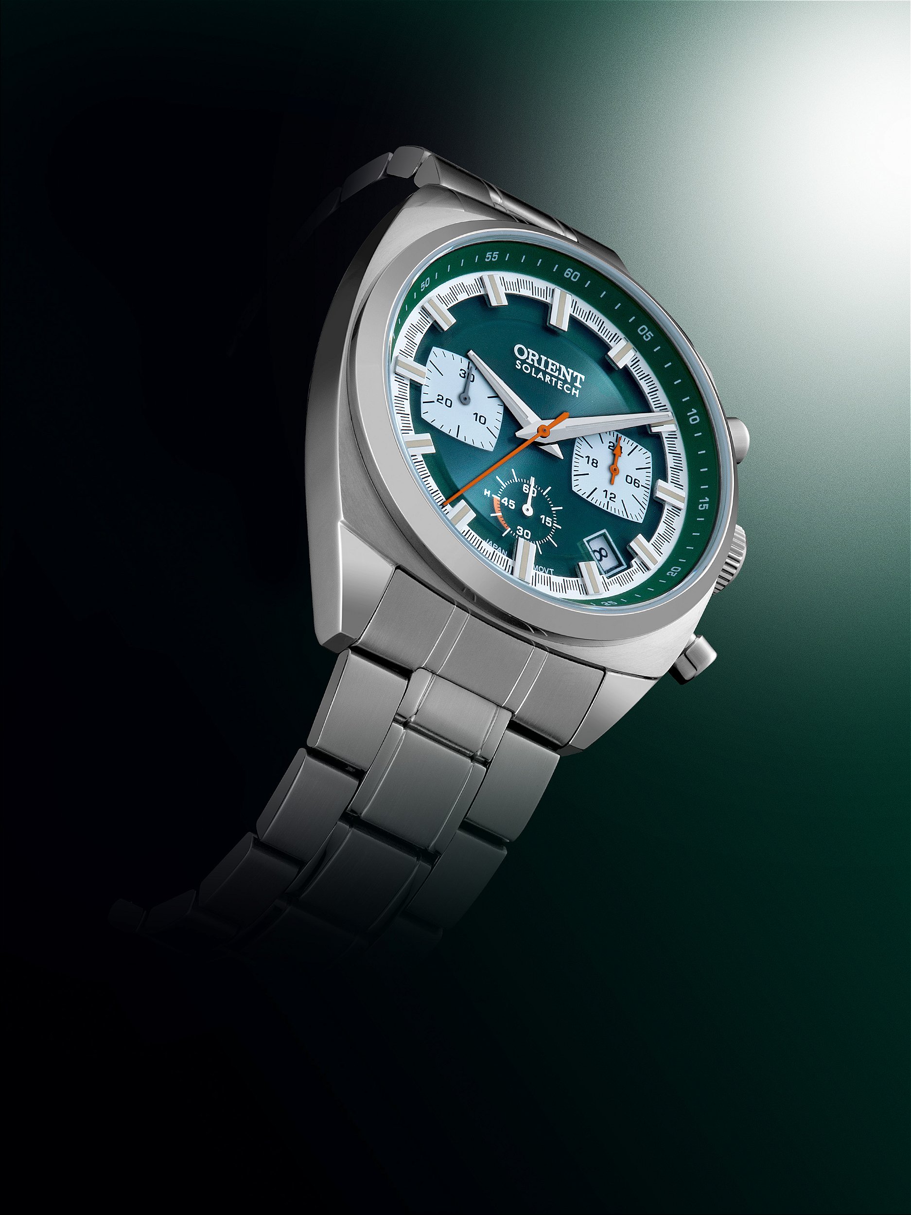 Orient Neo Vintage MBSSC269 E1SX – Solar, Verde, Estilo Retrô