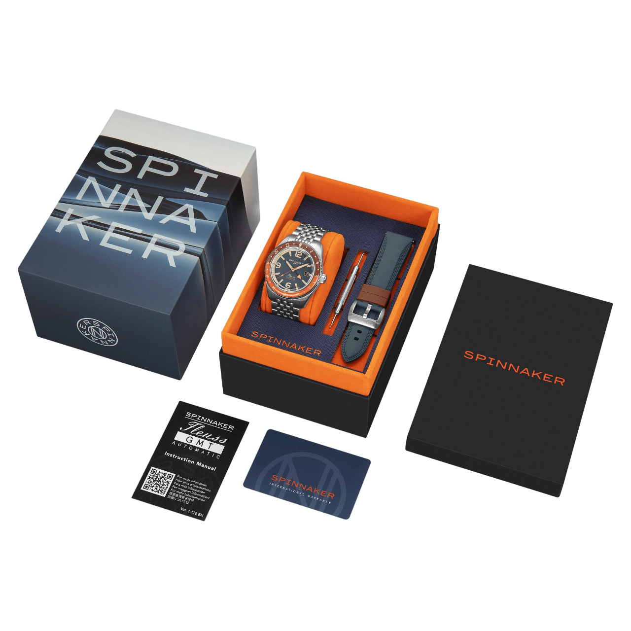 Relógio Fleuss GMT SP-5120-55 Automático Seiko NH34 Safira 150m