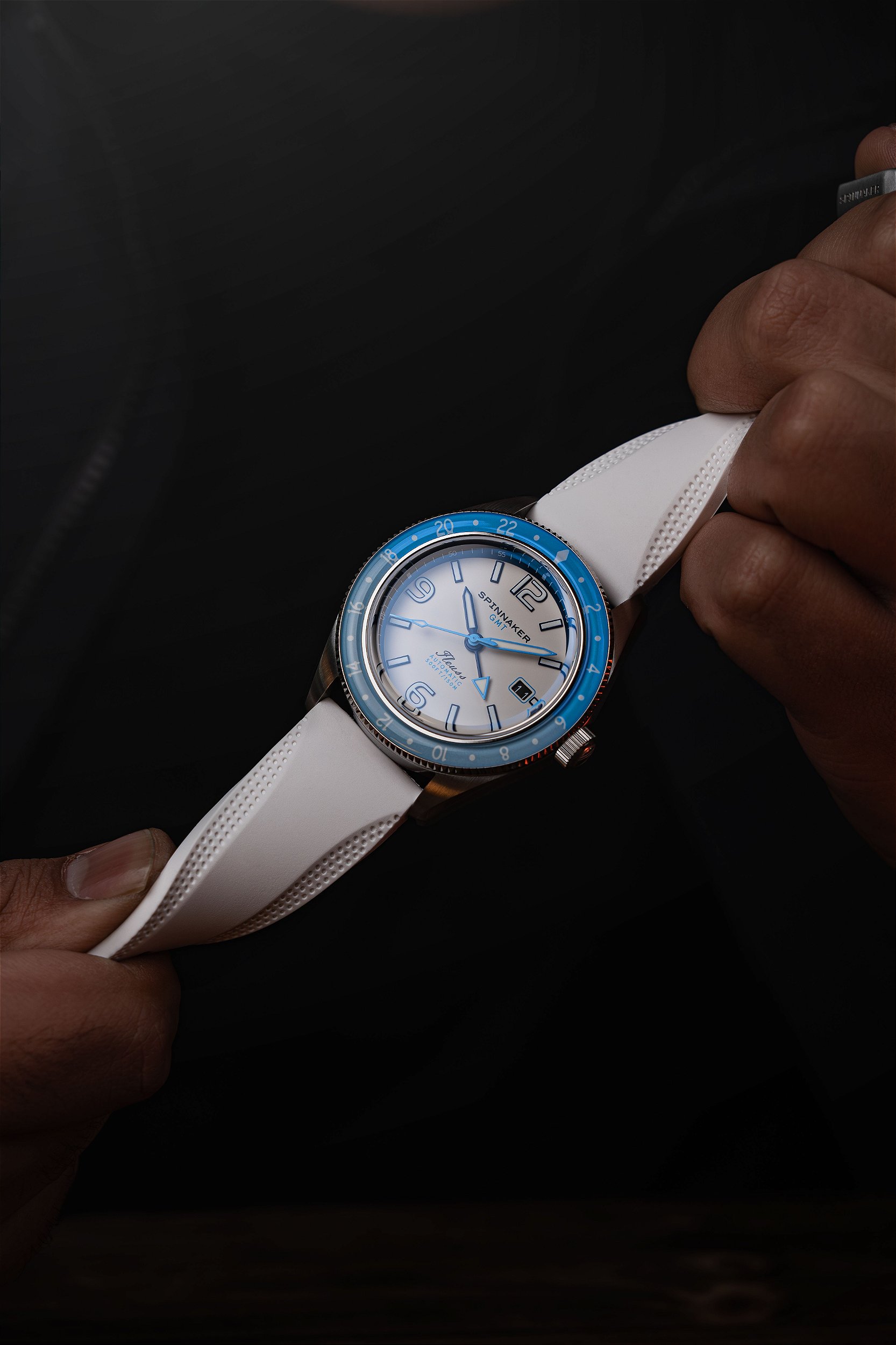 Spinnaker SP-5121-66 Orologio Uomo Bradner GMT Automatico