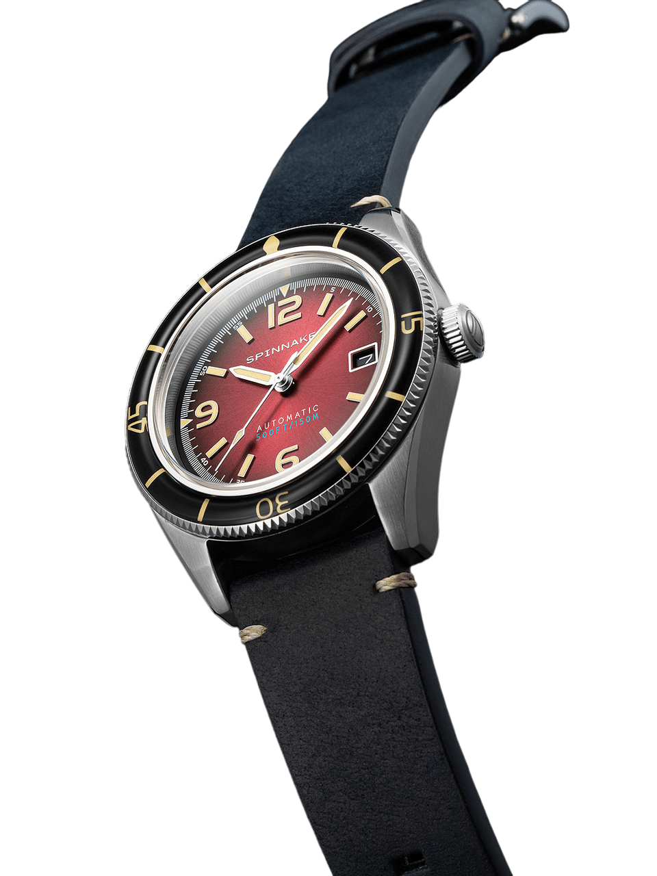 Relógio Fleuss SP-5055-07 Automático 150m Estilo Vintage