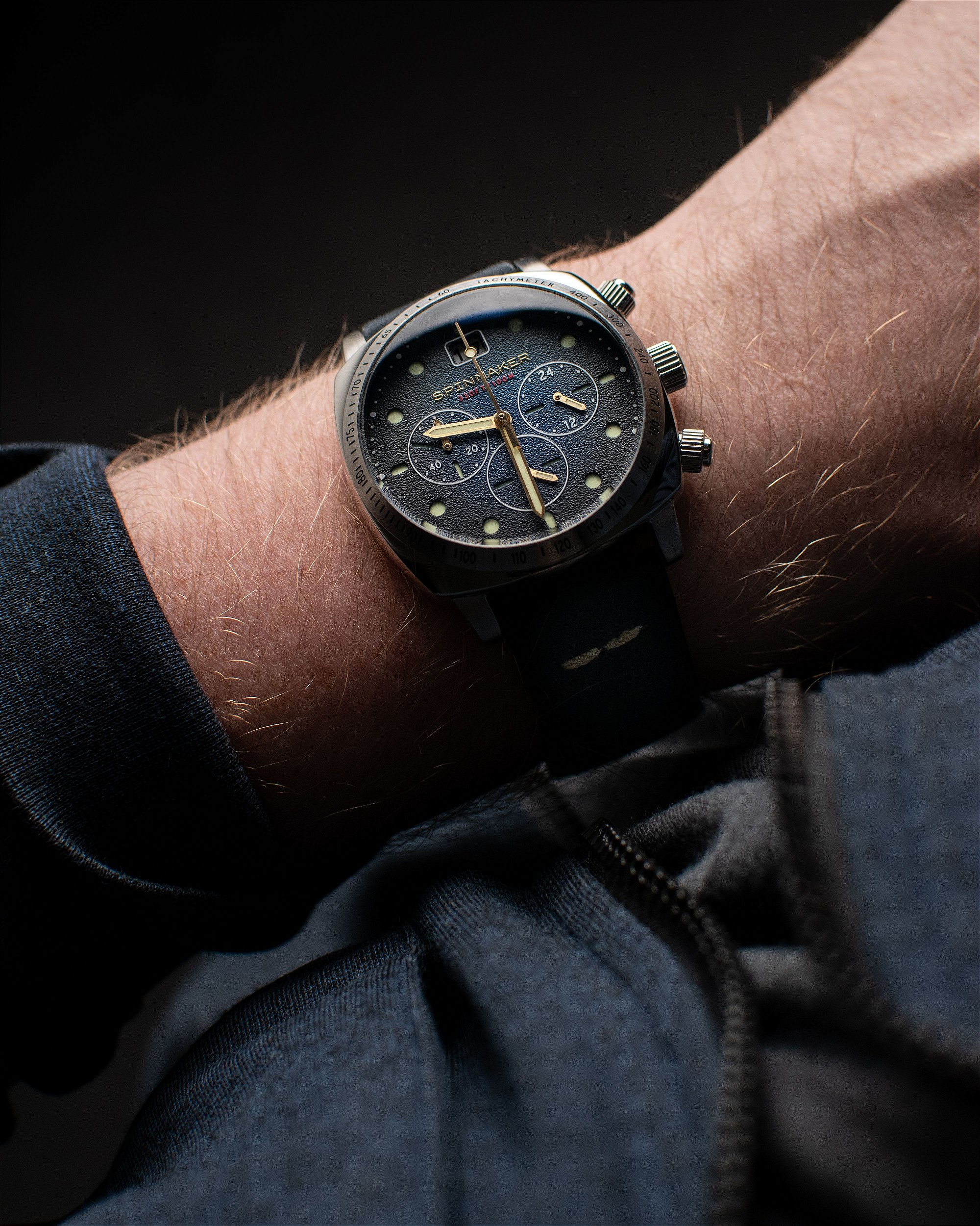 Hull Chronograph SP-5068-03 Relógio Quartz Meca 10 ATM