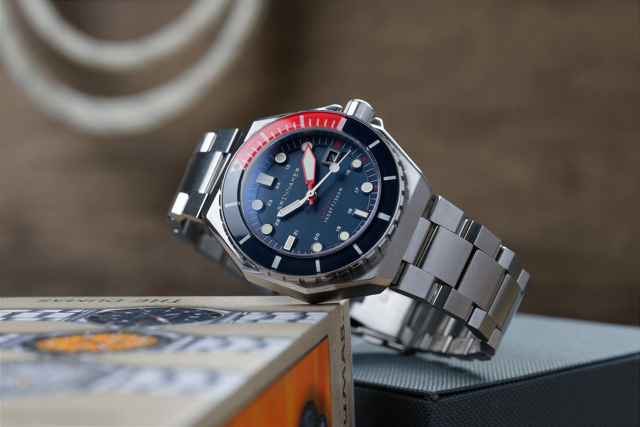 Relógio Dumas SP-5081-JJ Automático Seiko NH35 Safira 300m