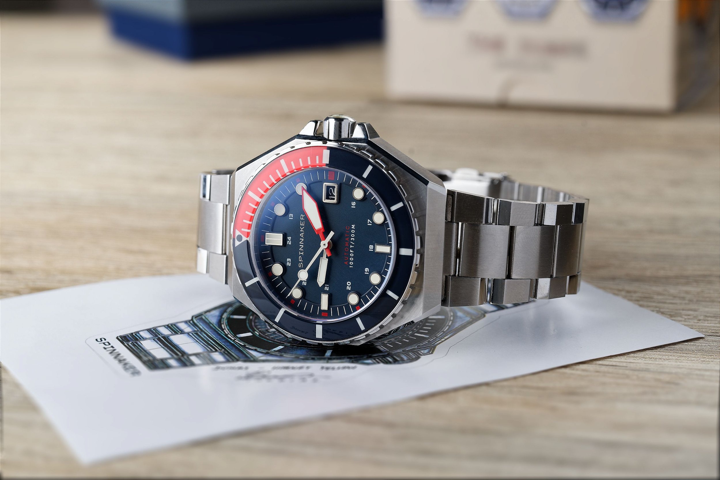 Relógio Dumas SP-5081-JJ Automático Seiko NH35 Safira 300m