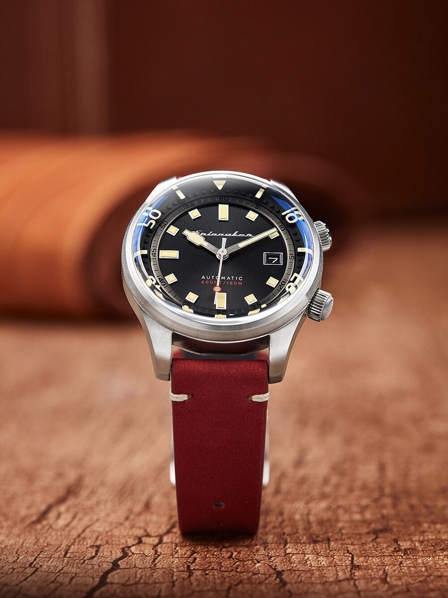 Relógio Bradner SP-5062-01 Automático, 42mm, 18 ATM, Couro