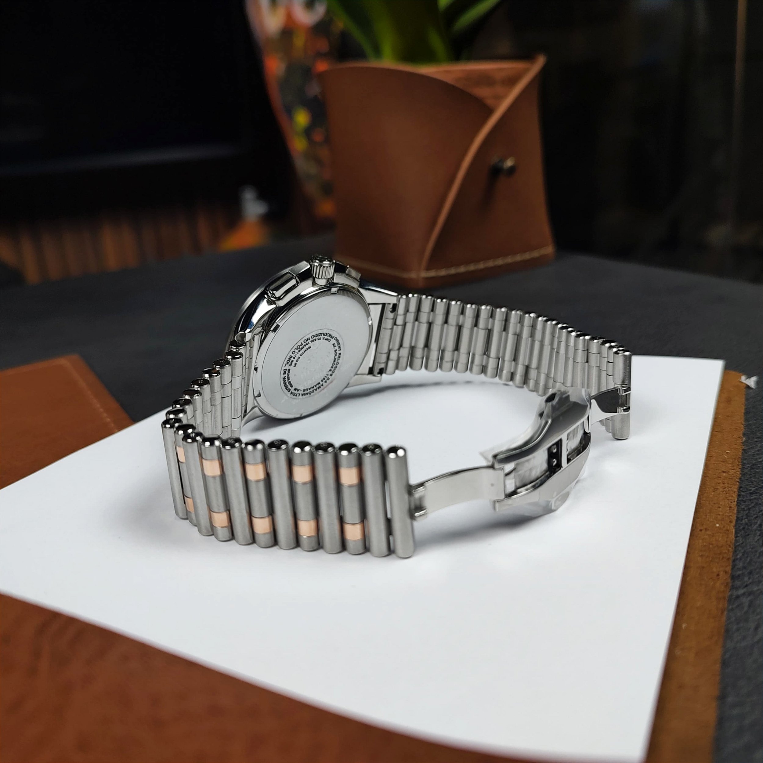 Orient Solartech Neo Vintage MTSSC046 S1SR Branco IP Gold