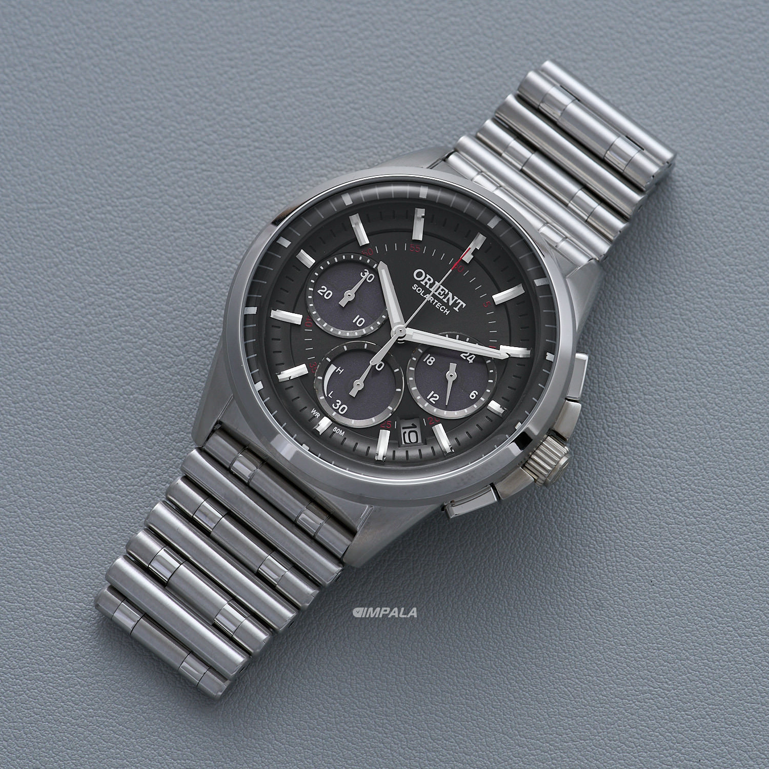 Orient Solartech Neo Vintage MBSSC266 G1SX Preto - Relojoaria