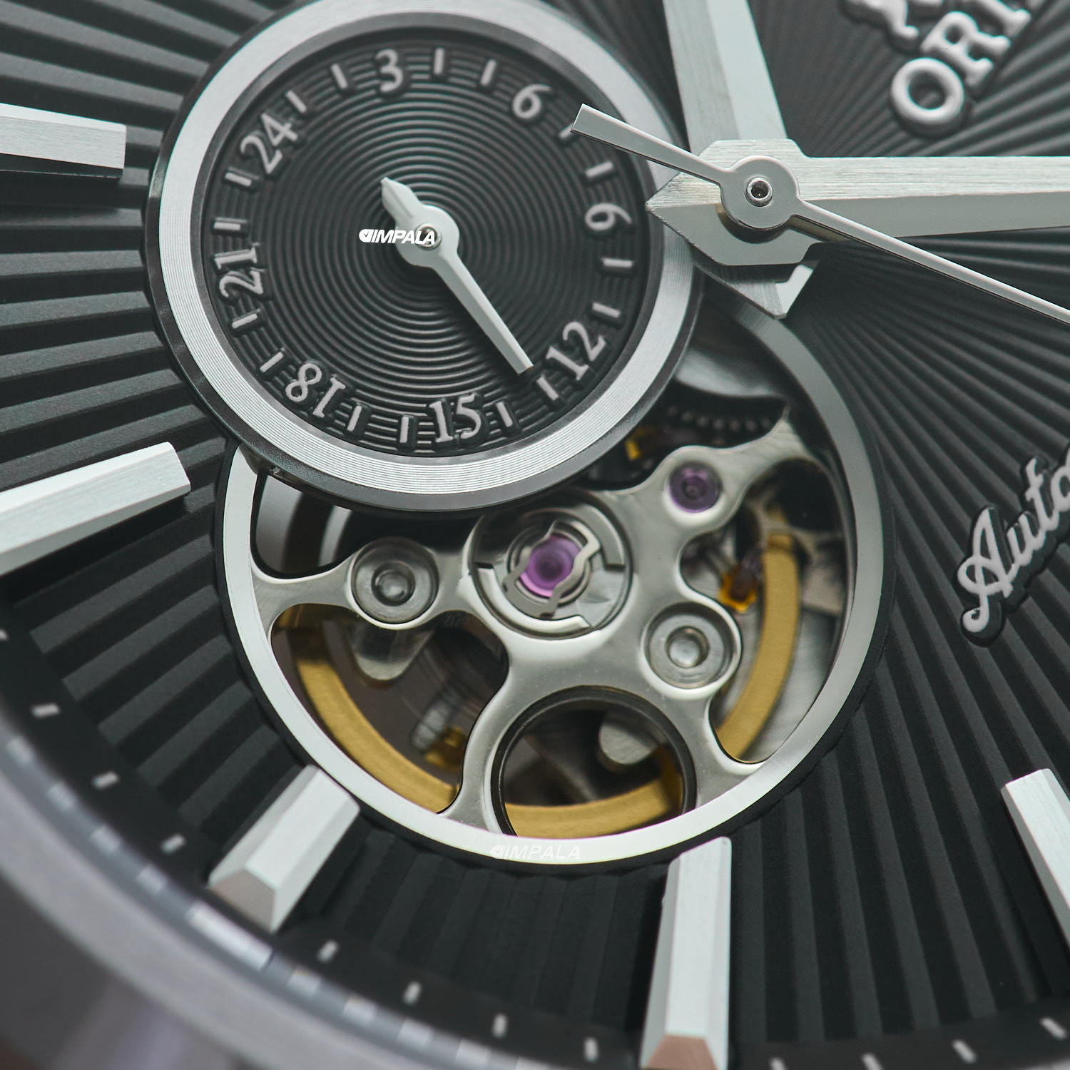 Orient Open Heart NH3SS005 G1SX Automático Preto 40mm - Relojoaria