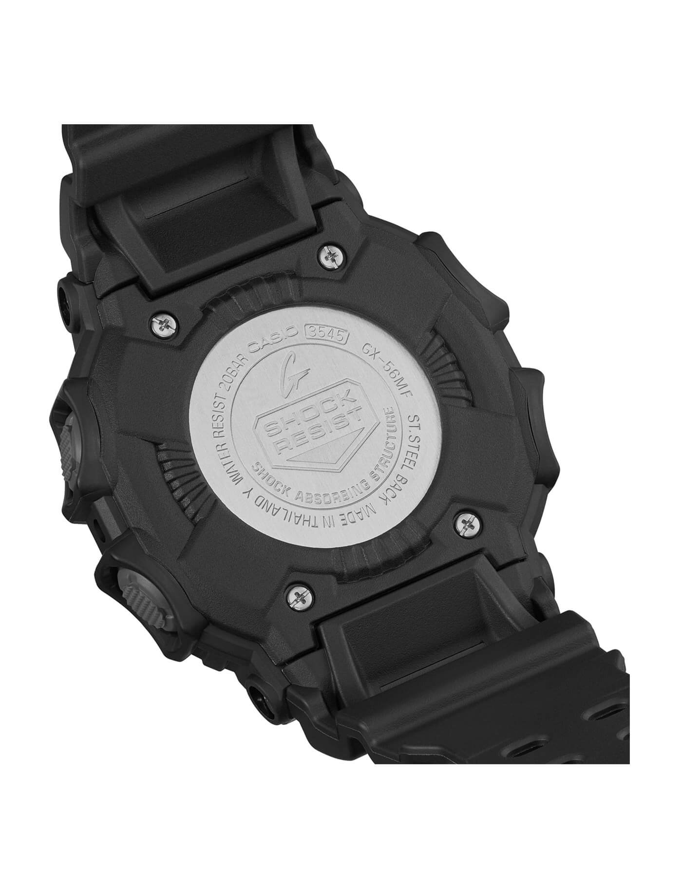 G-SHOCK The King GX-56MF-1DR Preto Fluorescente - Relojoaria