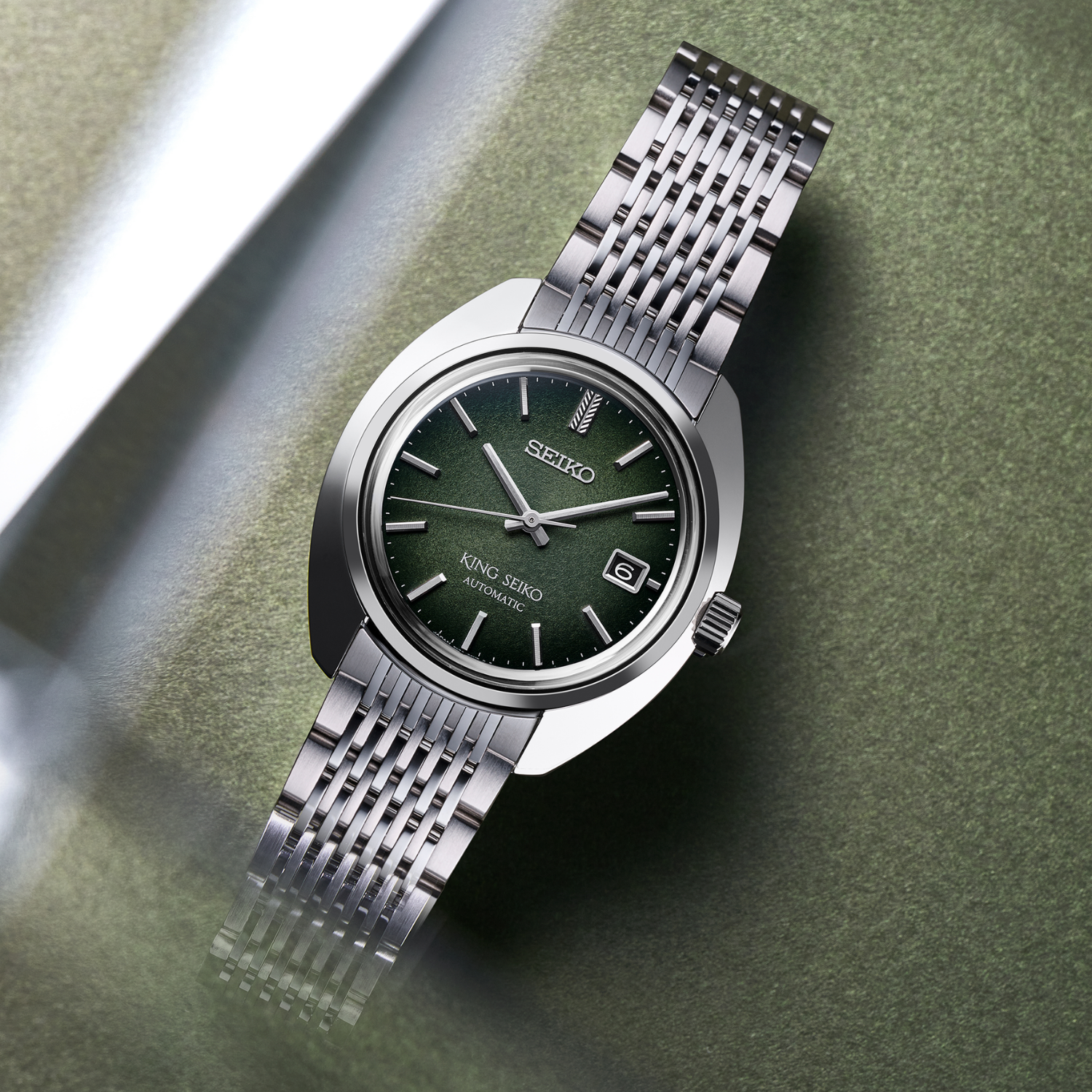 Relógio King Seiko Forest Green SDKA021 / SJE113 Automático Verde