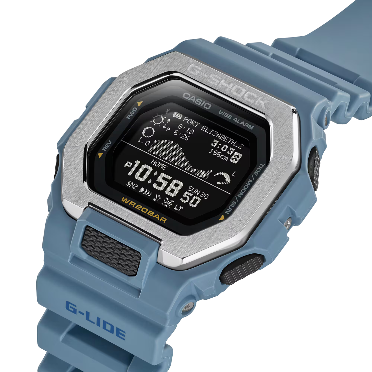 G-Shock GBX-100-2ADR G-LIDE Surf MIP Azul 200M - Relojoaria Impala
