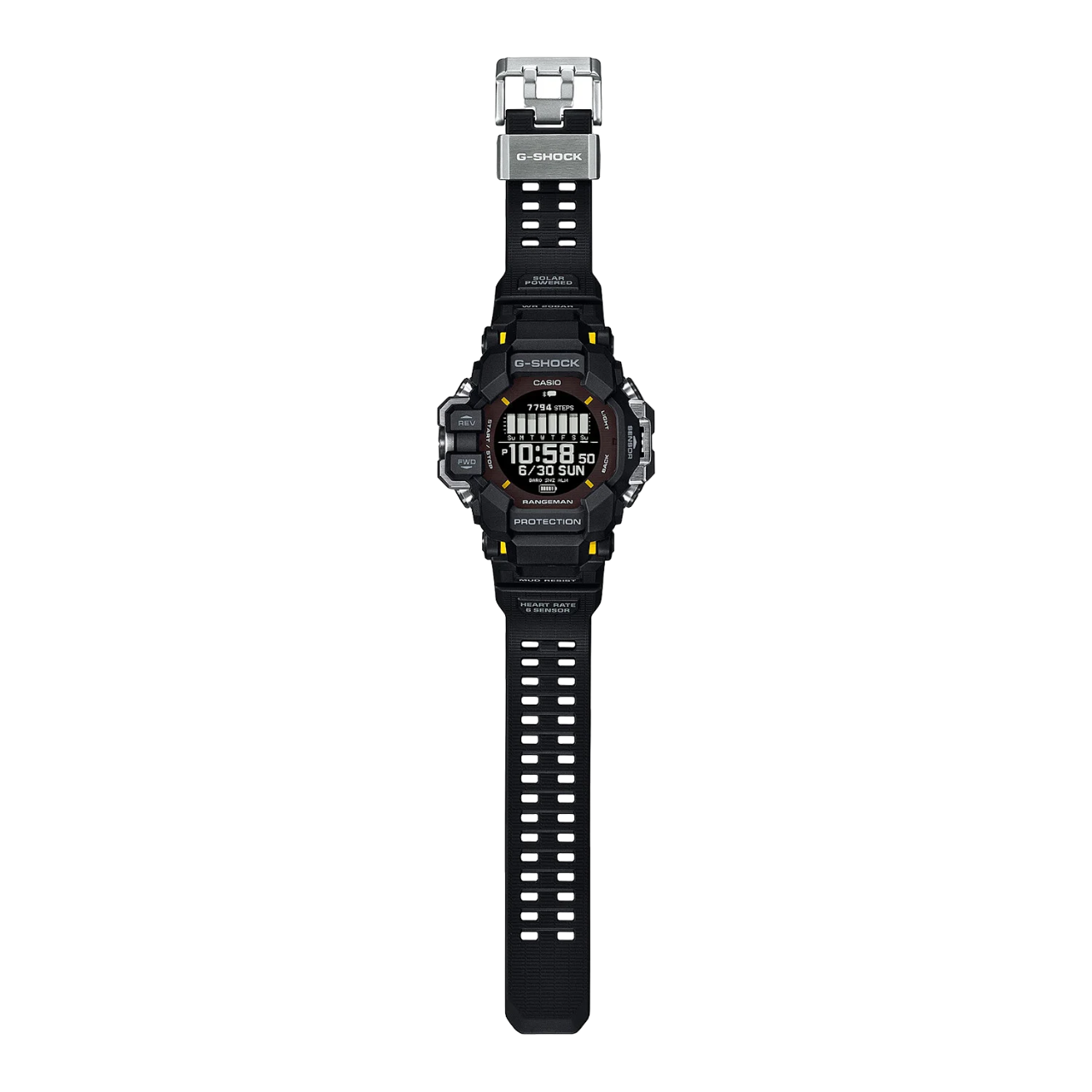 G-SHOCK　RANGEMAN　GPR-H1000-1JR G-SHOCK Rangeman GPR-H1000-1DR Master of G Preto - Relojoaria